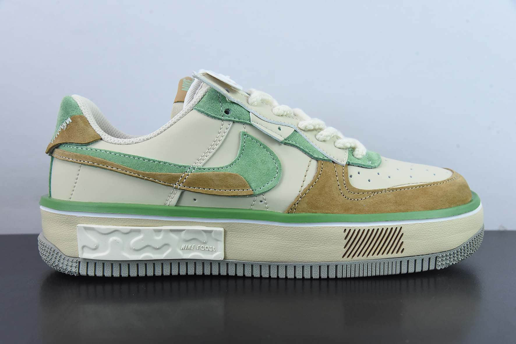 耐克Nike Air Force 1 Fontanka 空军丰塔卡系列糖果屋拼接马卡龙低帮休闲板鞋纯原版本 货号:CW6688-801