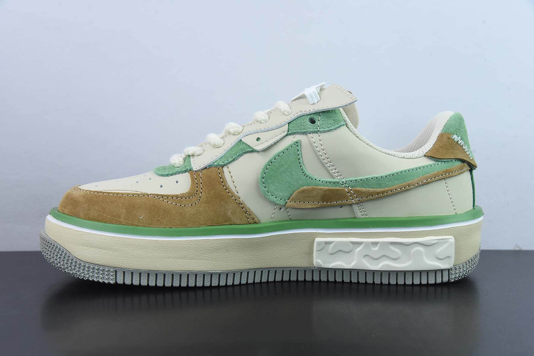 耐克Nike Air Force 1 Fontanka 空军丰塔卡系列糖果屋拼接马卡龙低帮休闲板鞋纯原版本 货号:CW6688-801