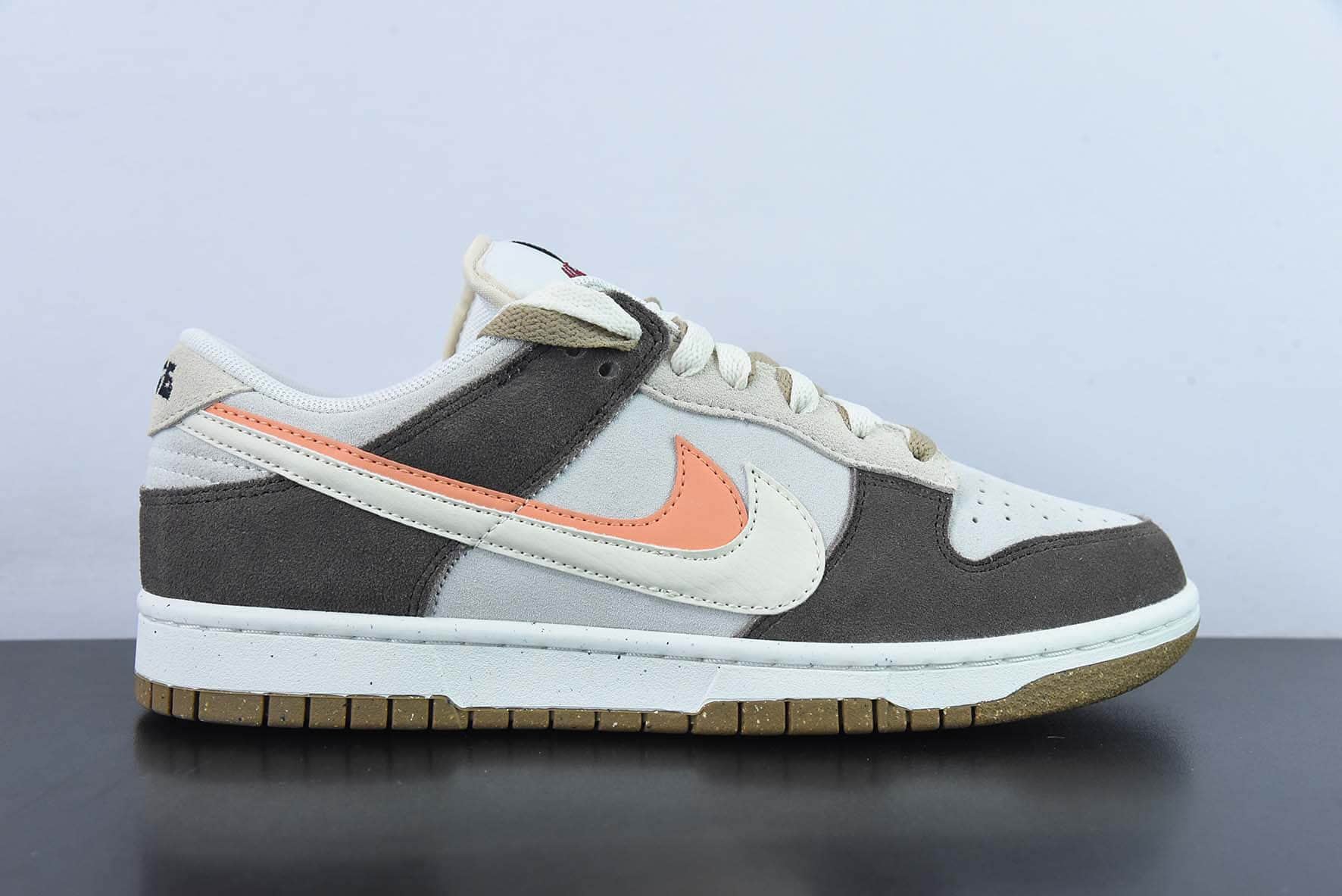 耐克Nike SB Dunk Low 85 白橘双勾 SB低帮运动休闲板鞋纯原版本 货号：DD9457-107