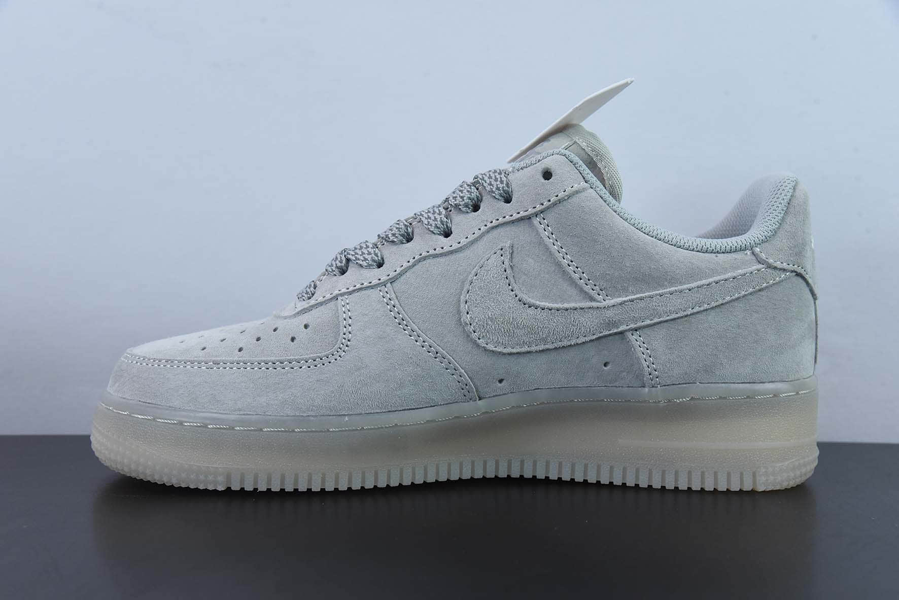耐克Nike Air Force1 Low x Reigning Champ 卫冕冠军四代低帮空军一号休闲板鞋纯原版本 货号：AA1117-188