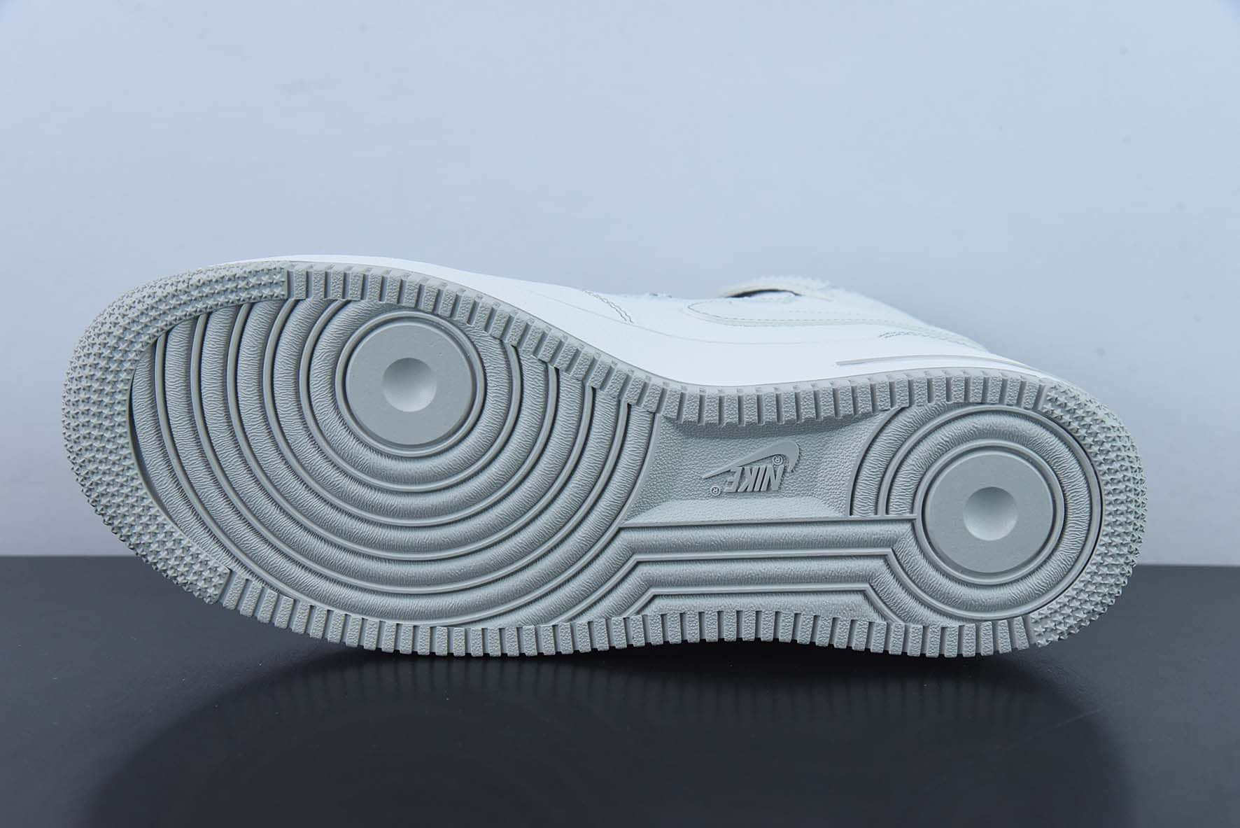 耐克Nike Air Force 1 Mid 马克线满天星冰灰配色空军一号中帮休闲板鞋纯原版本 货号:MK0619-211