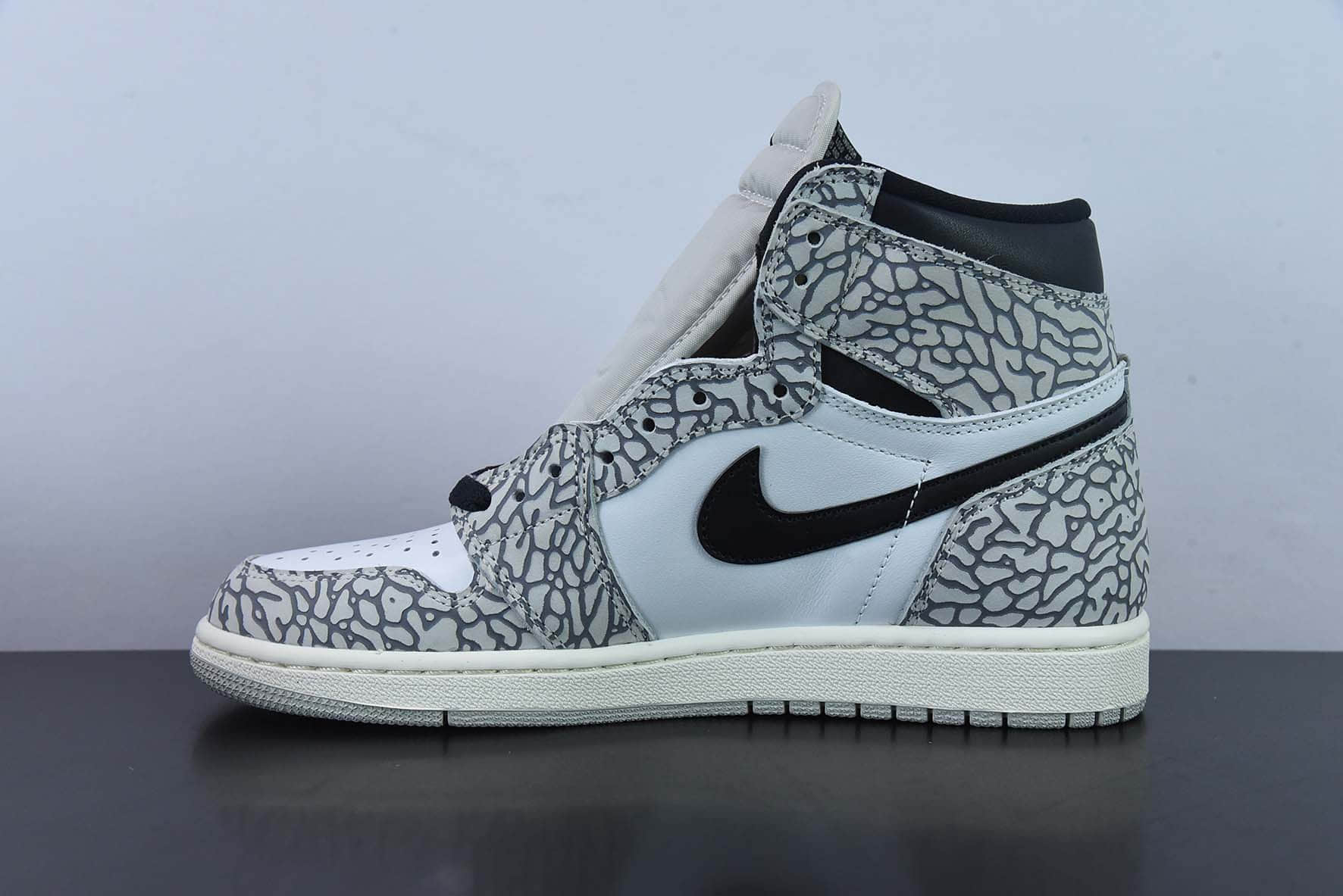 乔丹Air Jordan 1 Retro “Elephant” 大象爆裂纹高帮篮球鞋纯原版本 货号:DZ5485-052
