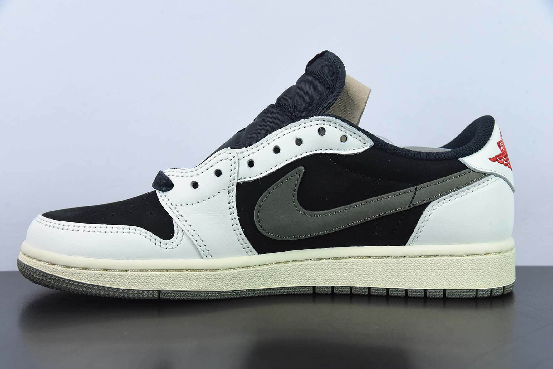 乔丹Air Jordan Travis Scott x Nike Wmns Air Jordan 1 Low OG SPOliveAJ1S联名反转熊猫橄榄绿低帮篮球鞋纯原版本 货号：DZ4137-106
