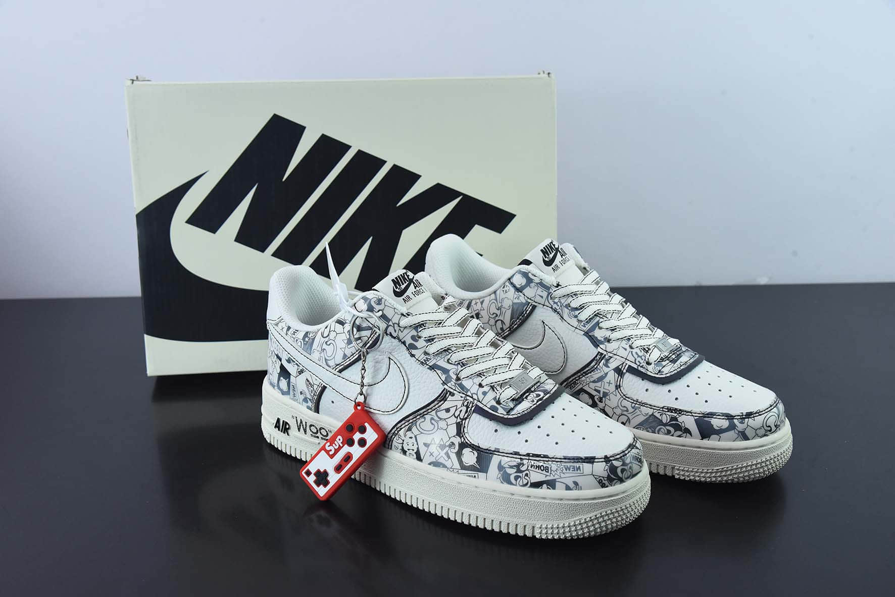 耐克Nike Air Force 1'07 Low “Game Player” 电玩系列“玩家” 空军一号低帮运动休闲板鞋纯原版本 货号:ZG0088-812