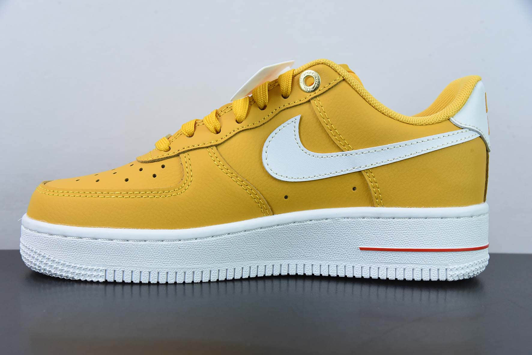 耐克Nike Air Force 1 '07 Low 白橙黄红小勾空军一号低帮运动休闲板鞋纯原版本 货号:DQ7582-700
