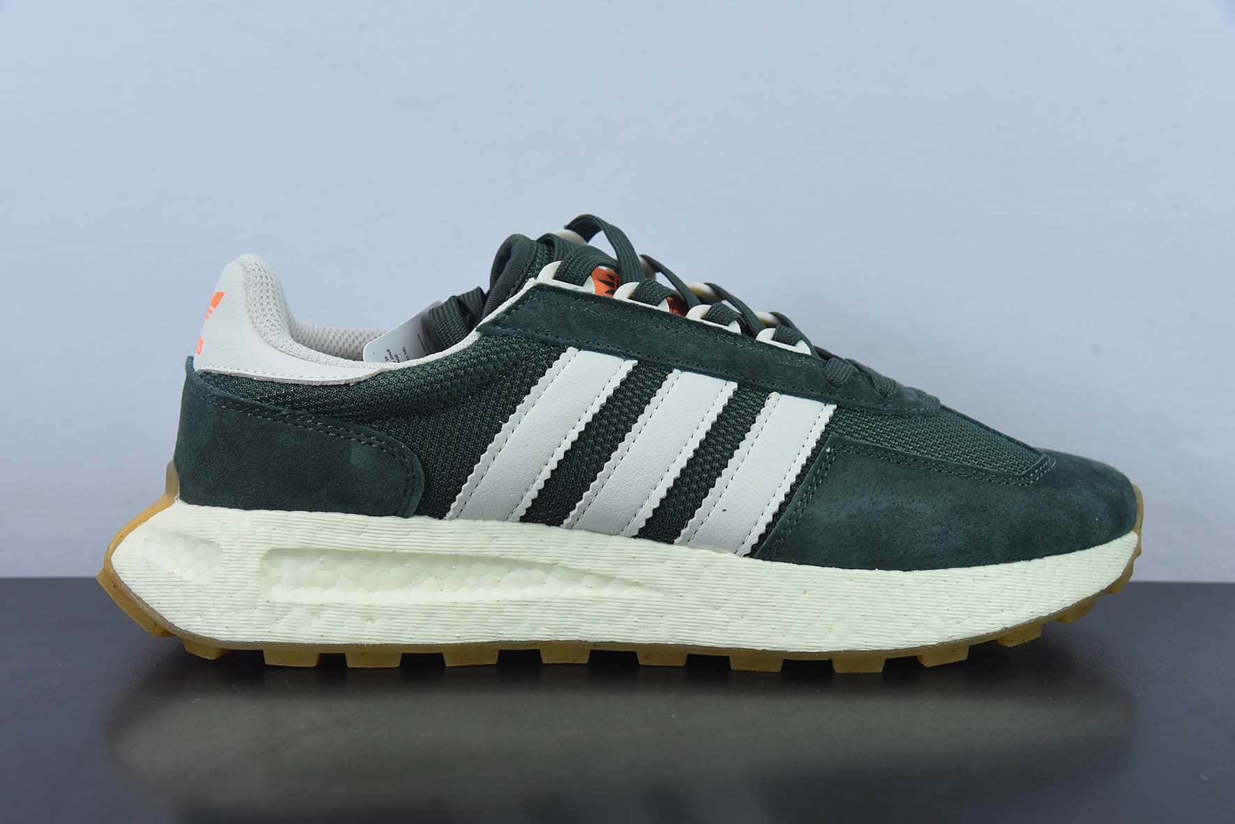 阿迪达斯 Adidas Retropy E5 白绿爆米花中底复古运动休闲跑步鞋纯原版本 货号:HP7849