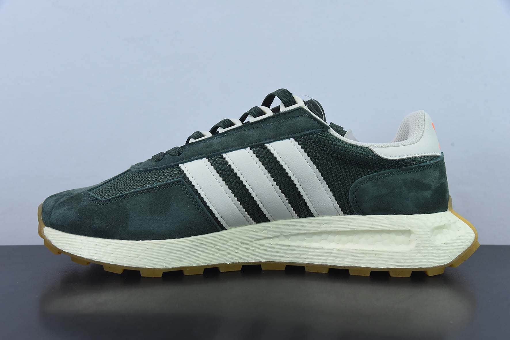 阿迪达斯 Adidas Retropy E5 白绿爆米花中底复古运动休闲跑步鞋纯原版本 货号:HP7849