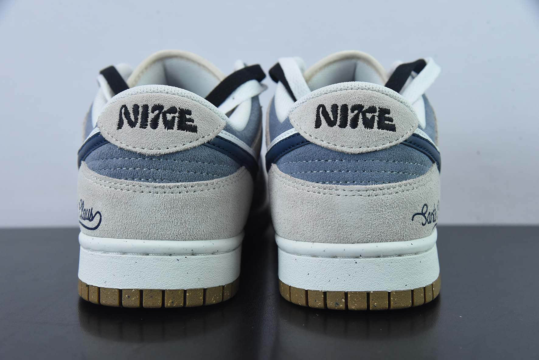 耐克Nike Dunk Low SE “85” 双勾圣诞灰蓝SB低帮休闲滑板鞋纯原版本 货号:DO9457-109