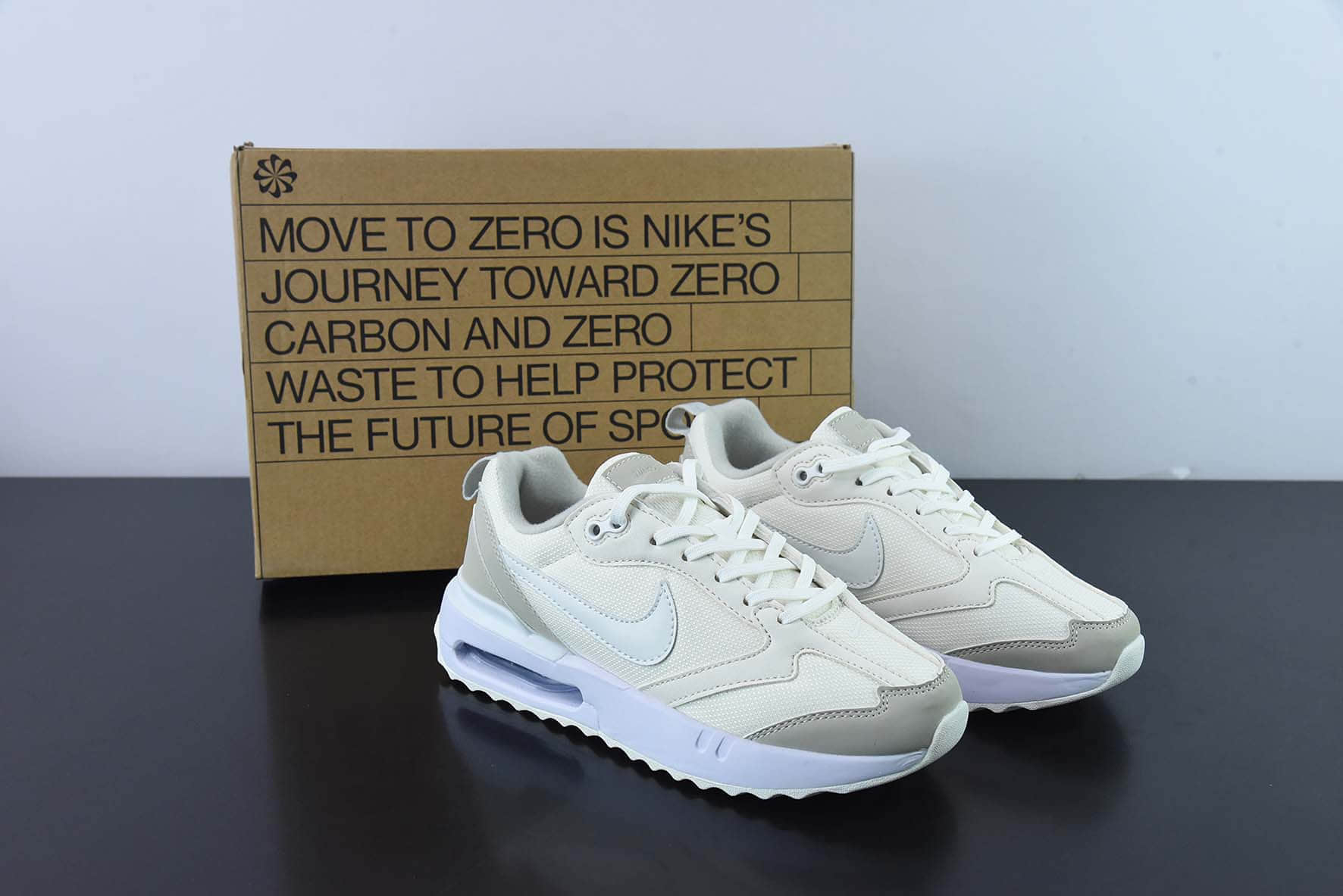 耐克Nike Air Max Dawn 黎明系列灰白缓震气垫跑鞋纯原版本 货号:DM8261-001