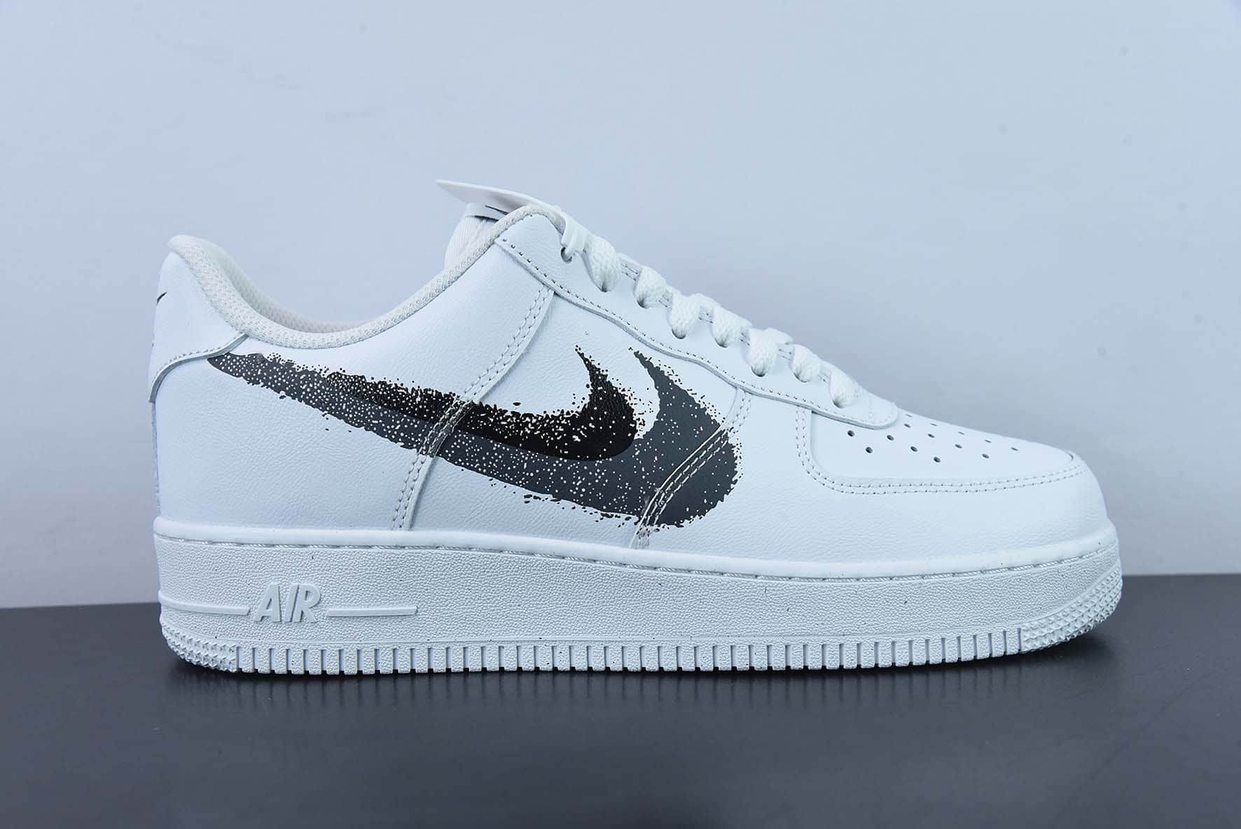 耐克Nike Air Force 1 Low 黑白大勾空军一号低帮运动休闲板鞋纯原版本 货号:FD0660-100