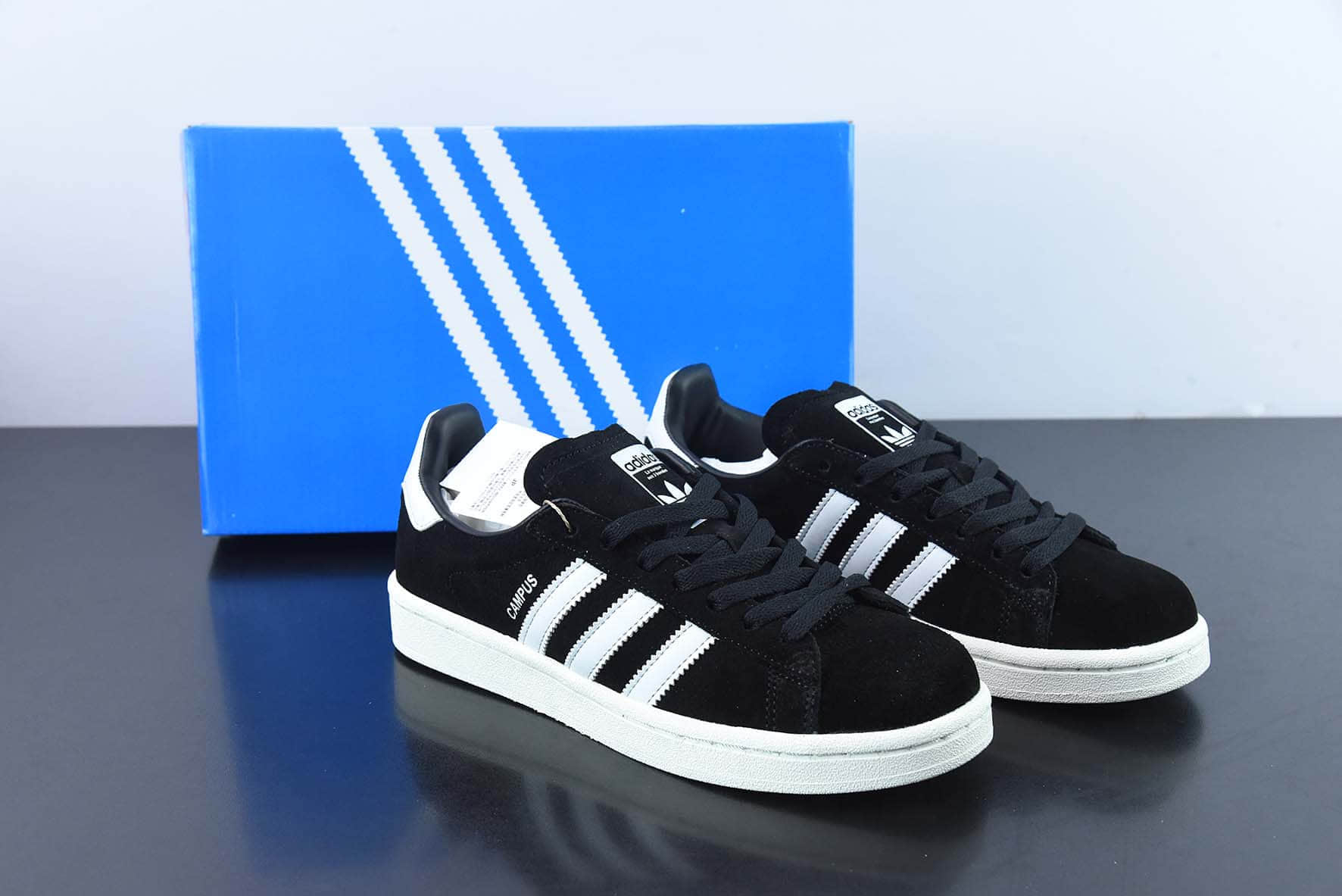 阿迪达斯Adidas Originals Campus 00s G学院系列黑白面包风休闲板鞋纯原版本 货号:BZ0084