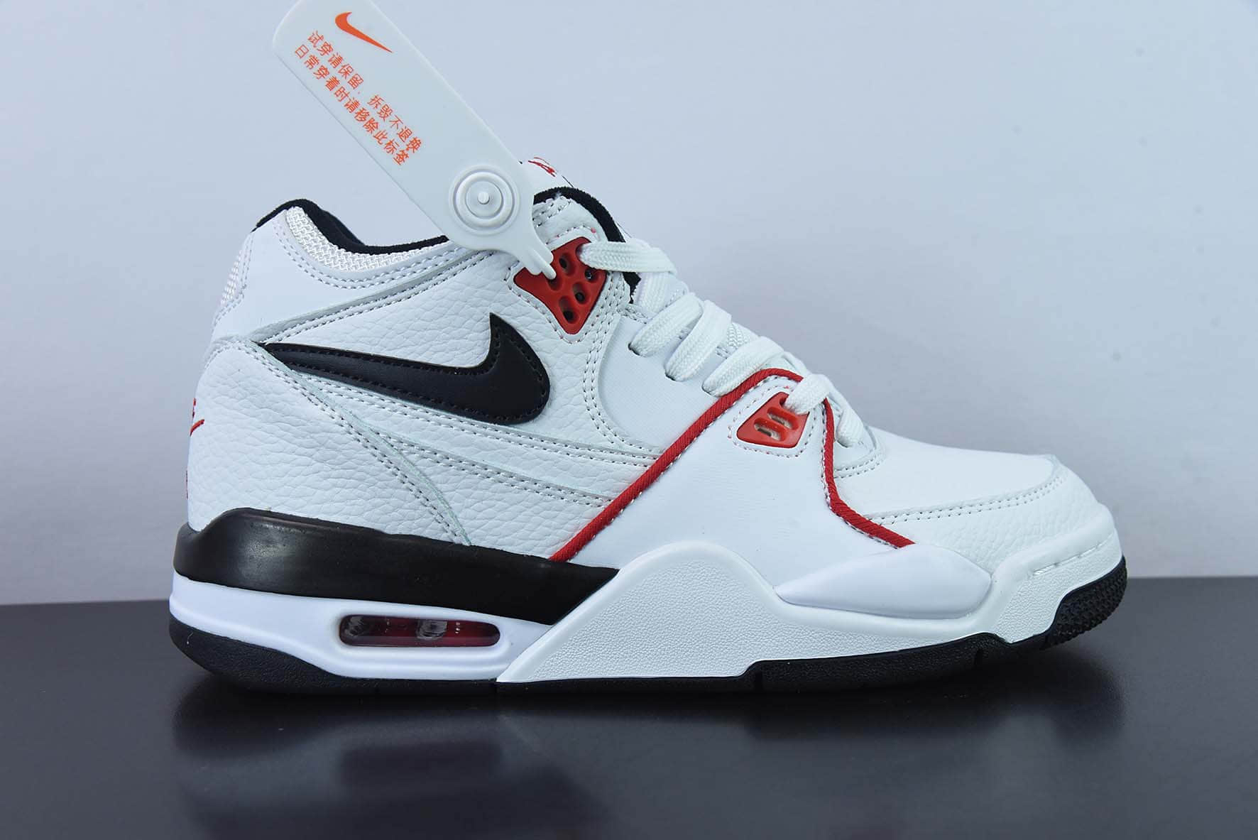 耐克Nike Air Flight 89 AJ4黑白红兄弟男气垫篮球鞋纯原版本 货号:FD9928-101