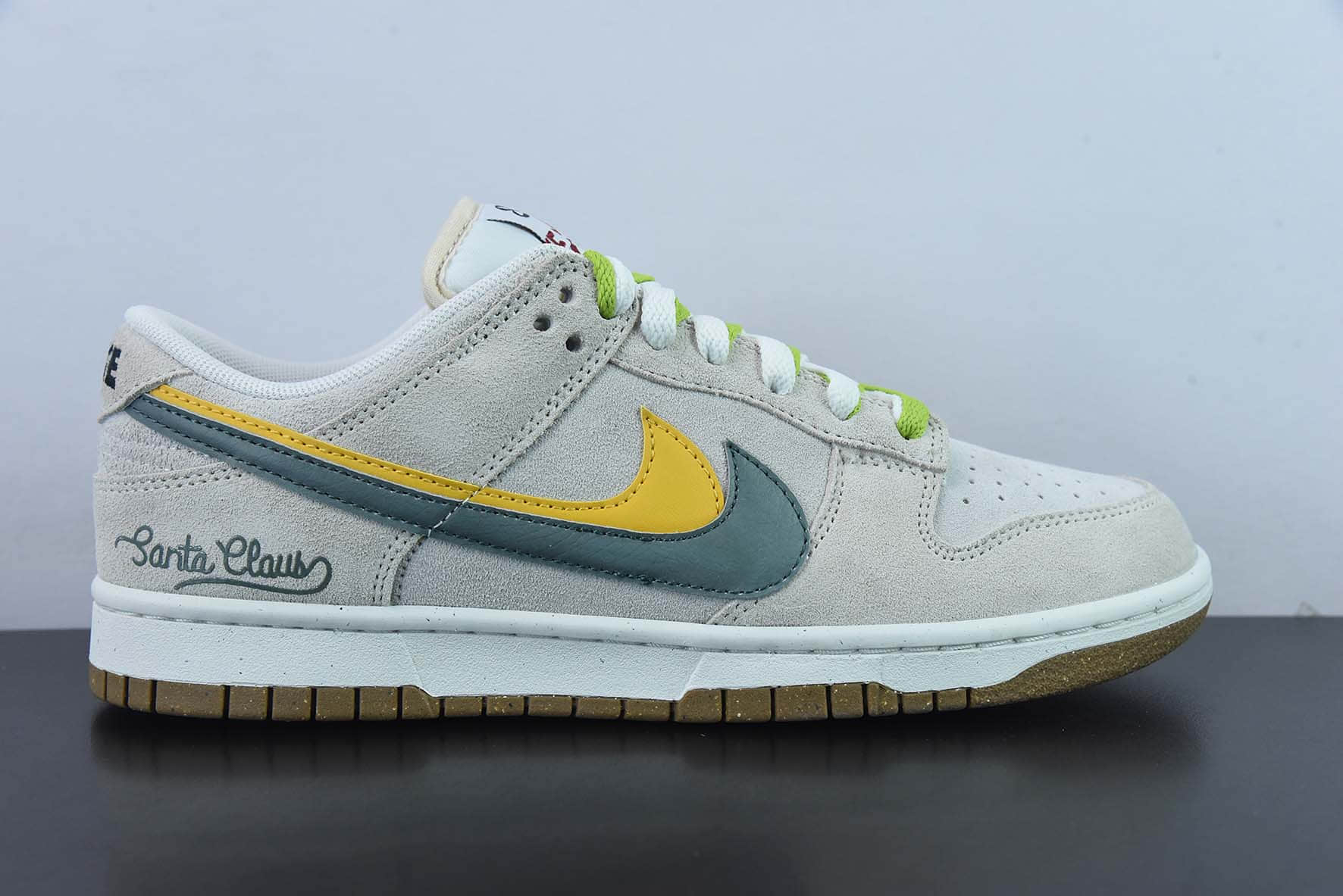 耐克Nike SB Dunk Low 85 绿黄双勾 SB低帮运动休闲板鞋纯原版本 货号:DO9457-111