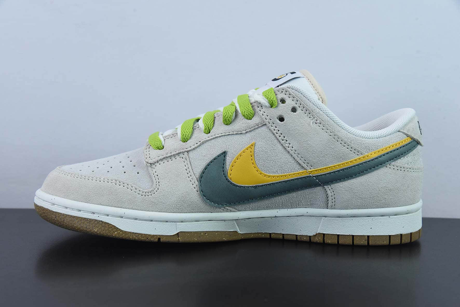 耐克Nike SB Dunk Low 85 绿黄双勾 SB低帮运动休闲板鞋纯原版本 货号:DO9457-111