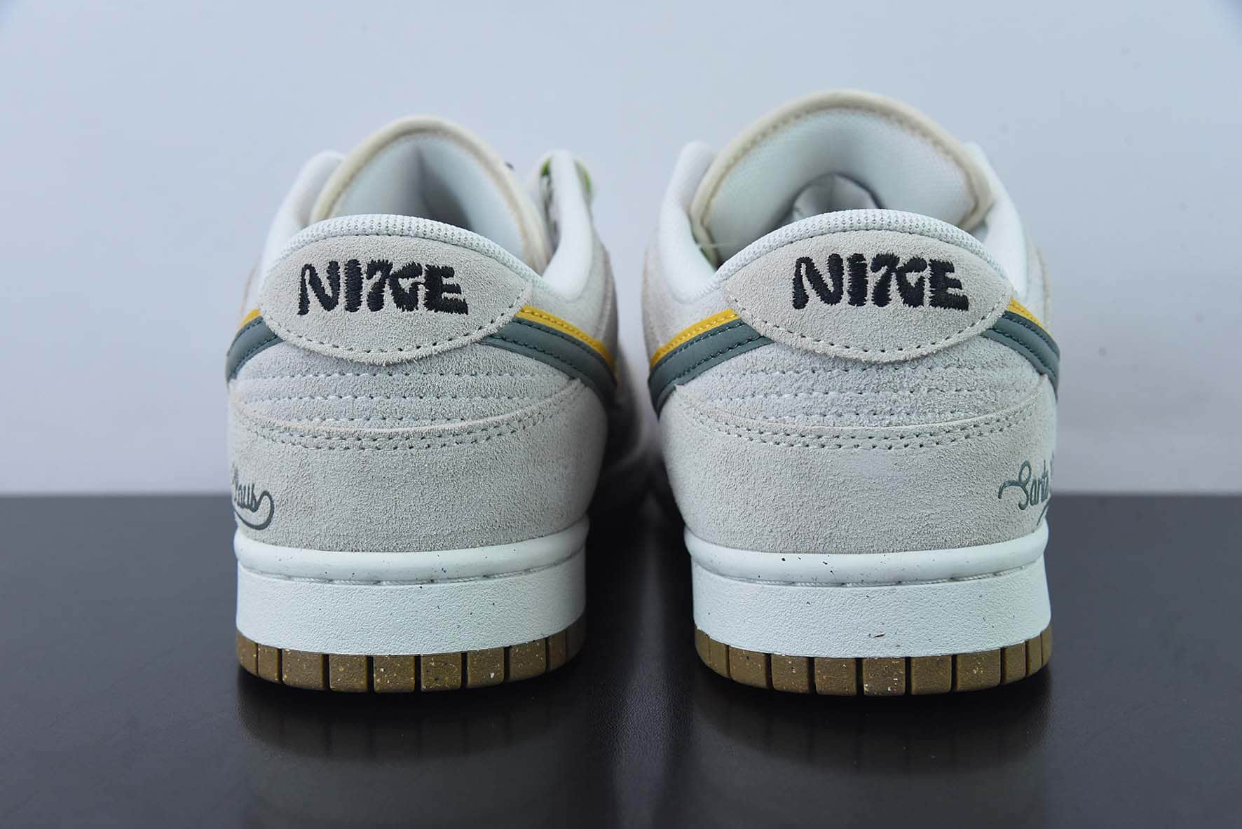 耐克Nike SB Dunk Low 85 绿黄双勾 SB低帮运动休闲板鞋纯原版本 货号:DO9457-111
