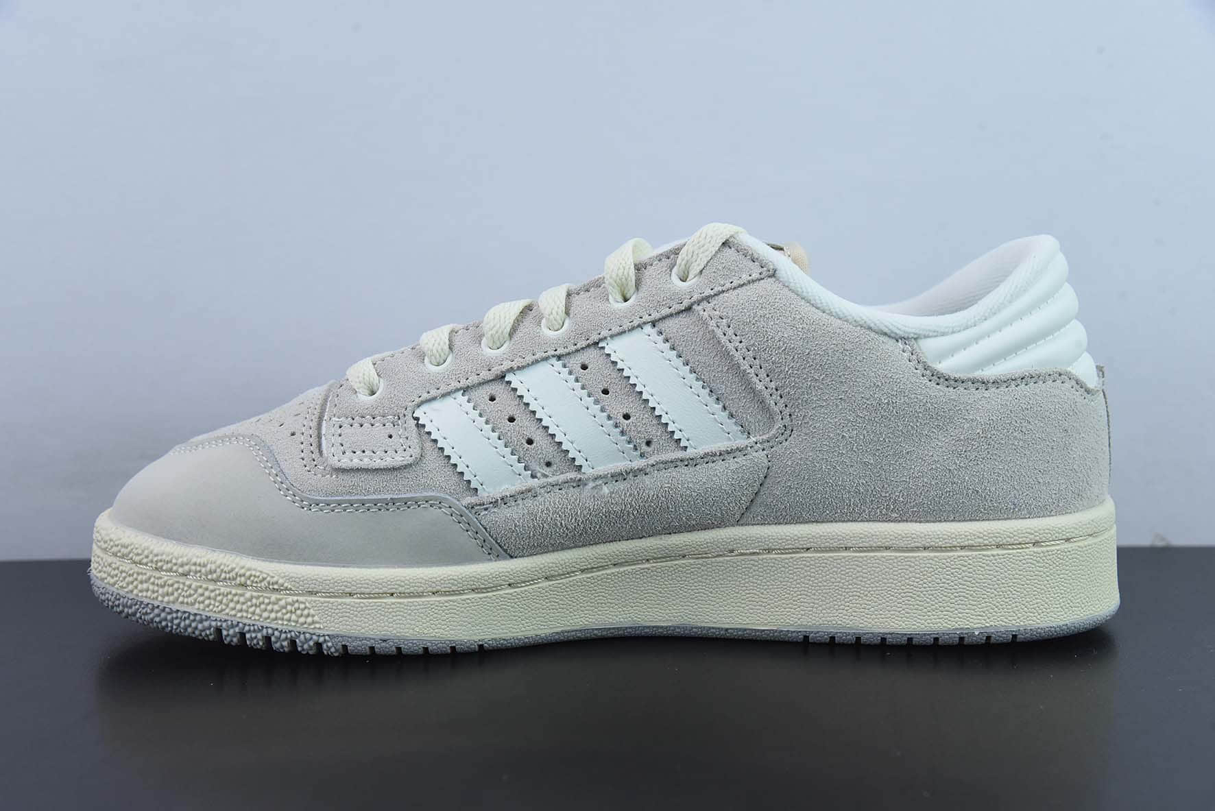 阿迪达斯Adidas Originals Centennial 85 Low 米灰粉白低帮复古系带百搭休闲运动板鞋纯原版本 货号:GX2215