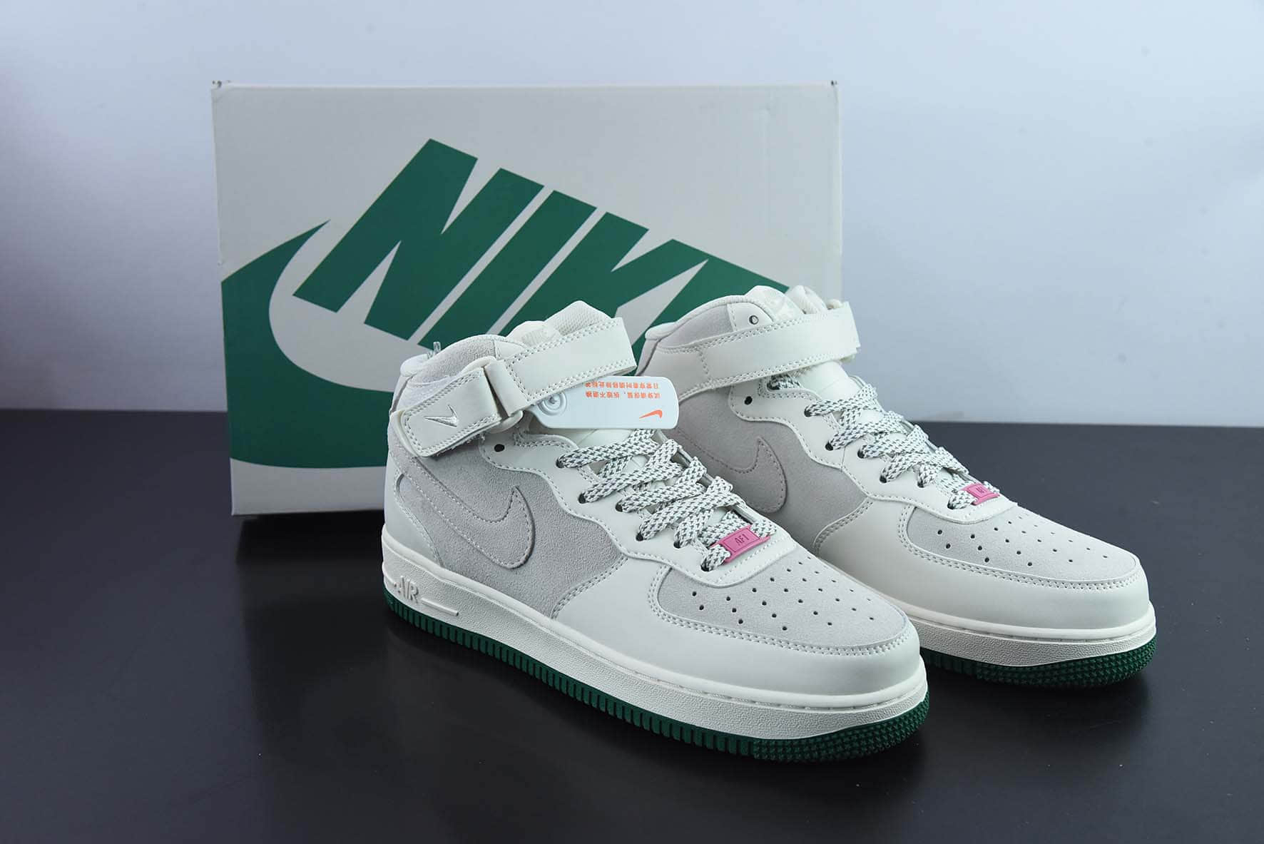 耐克Nike Air Force 1 Mid ’07 寿桃满天星配色空军一号中帮休闲板鞋纯原版本 货号:GY3368-308