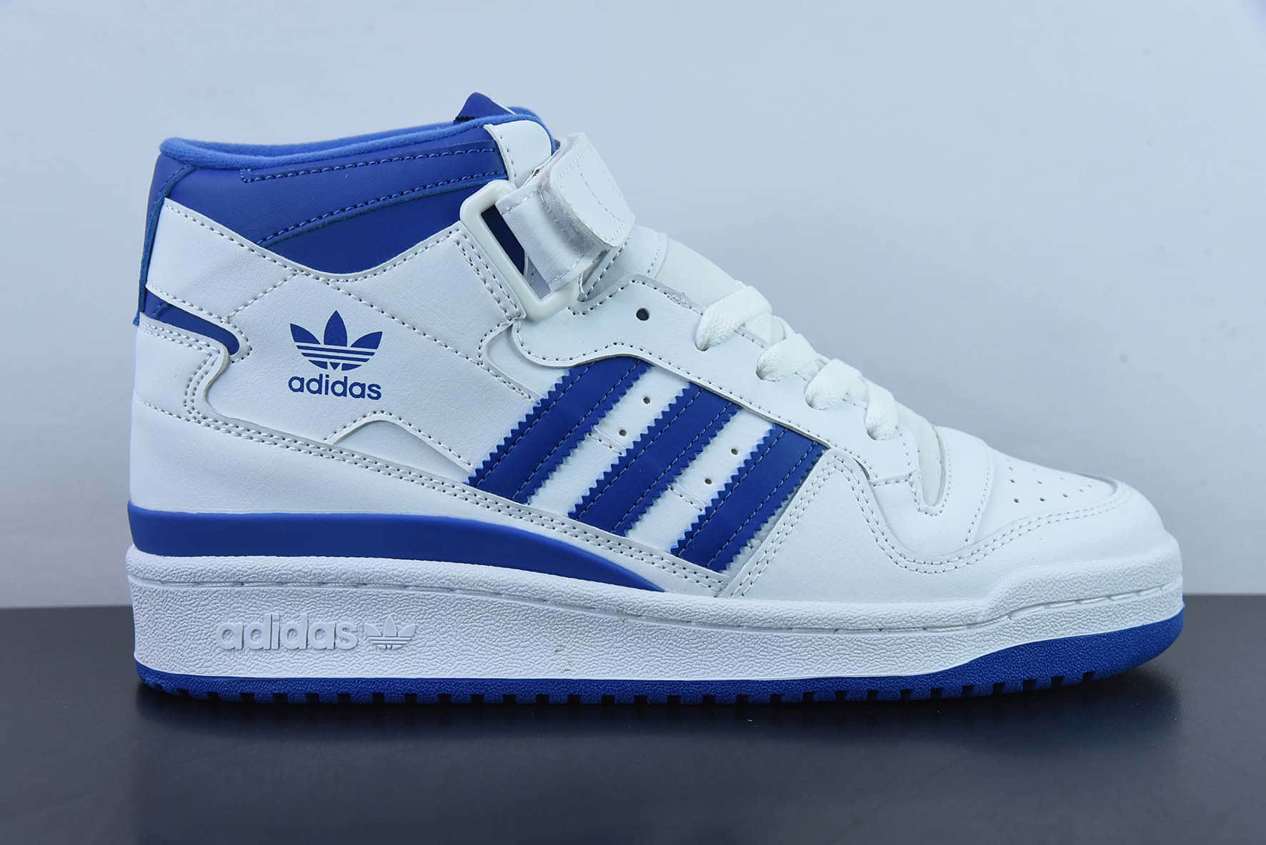 阿迪达斯Adidas Ad Forum 84 High Blue Thread 白宝蓝色人气单品经典复古高帮篮球鞋纯原版本 货号:FY4976