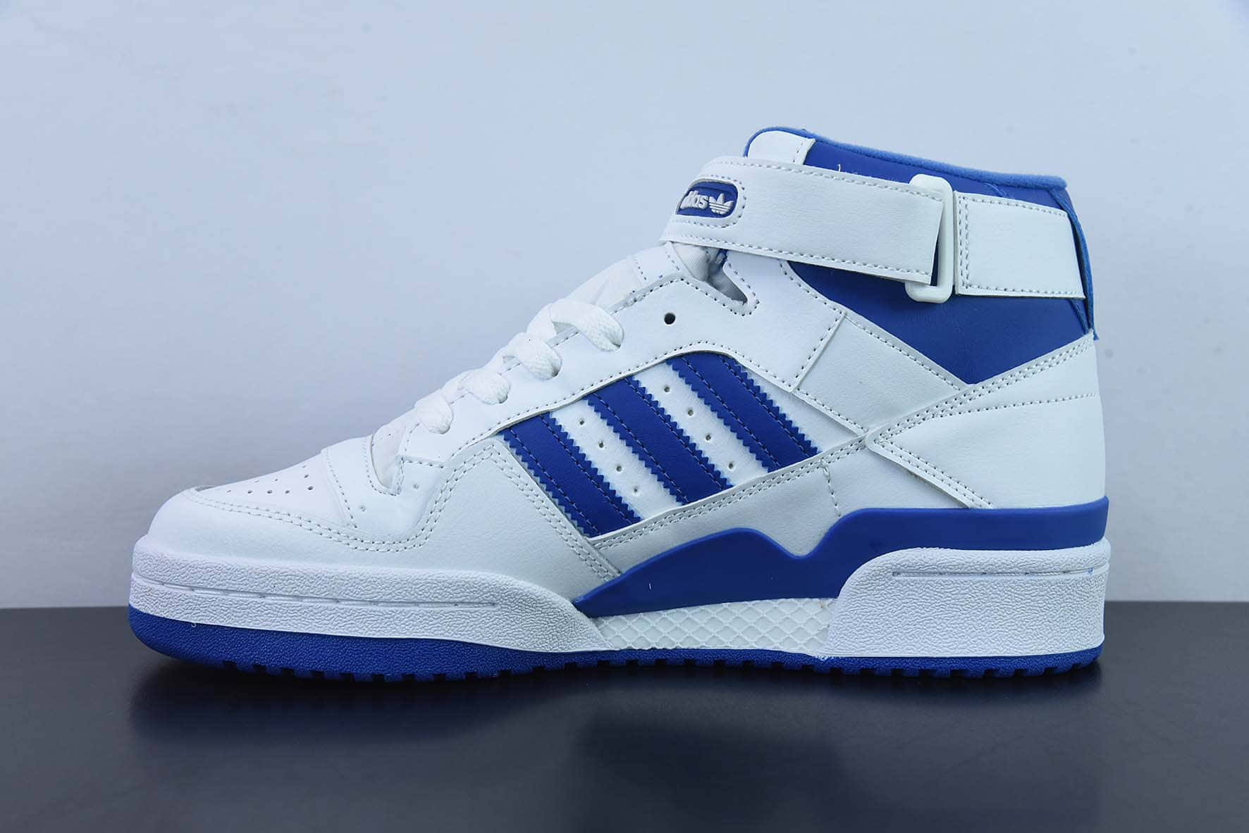 阿迪达斯Adidas Ad Forum 84 High Blue Thread 白宝蓝色人气单品经典复古高帮篮球鞋纯原版本 货号:FY4976