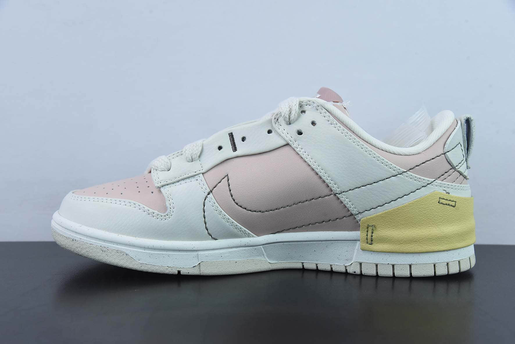 耐克Nike Dunk Low Disrupt 2 白粉色SB低帮休闲滑板鞋纯原版本 货号:DV4024-001