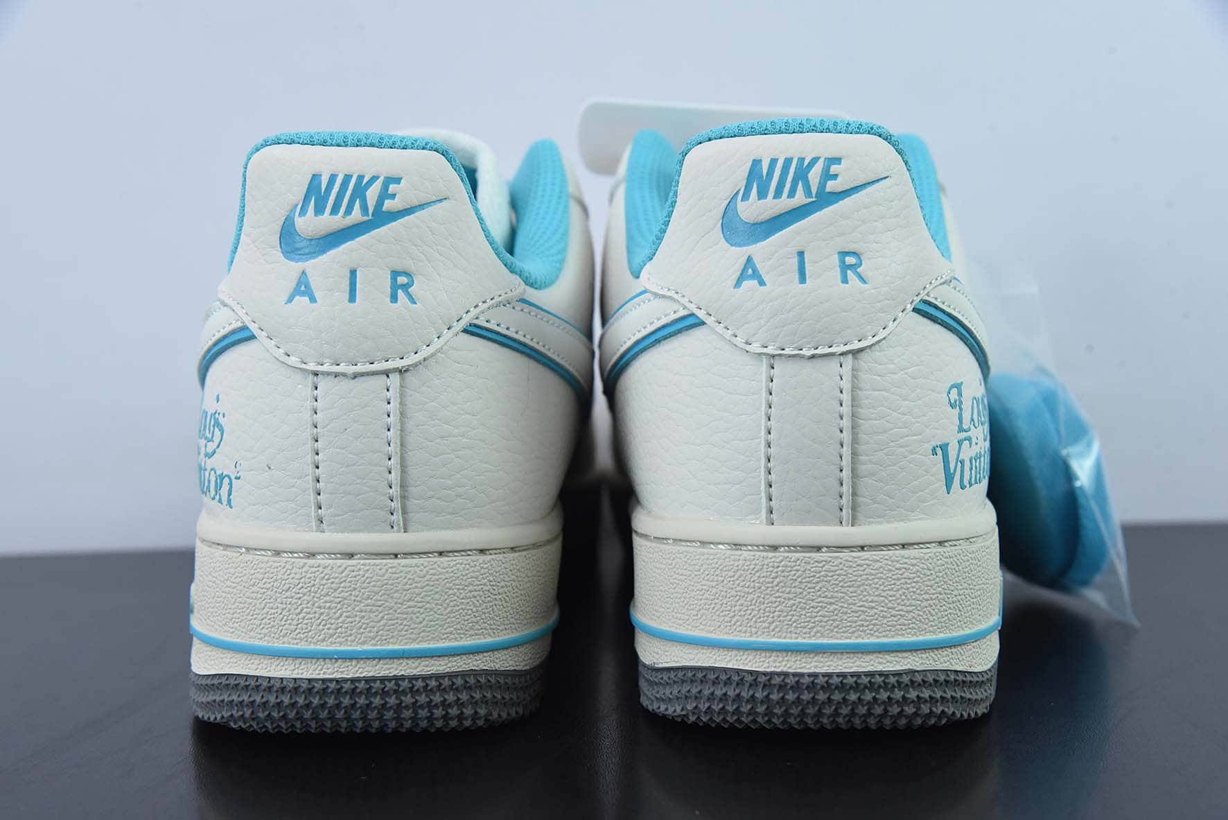耐克NIke Air Force 1 '07 Low “LV联名--冰蓝满天星”空军一号低帮休闲板鞋纯原版本 货号：HX123-004