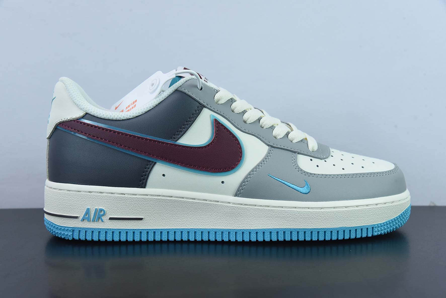 耐克Nike Air Force 1'07 Low “Rouge” “灰胭脂”空军一号低帮运动休闲板鞋纯原版本 货号:LJ8822-666