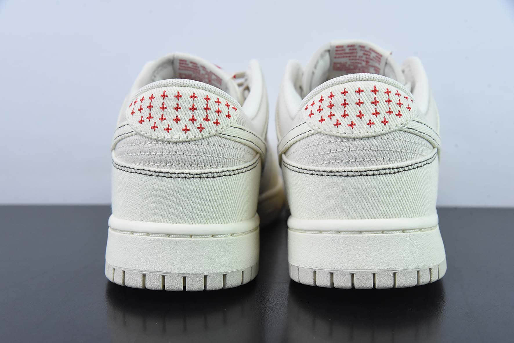 耐克Nike SB Dunk Low 丹宁白红满天星SB低帮休闲板鞋纯原版本 货号:DV0834-100