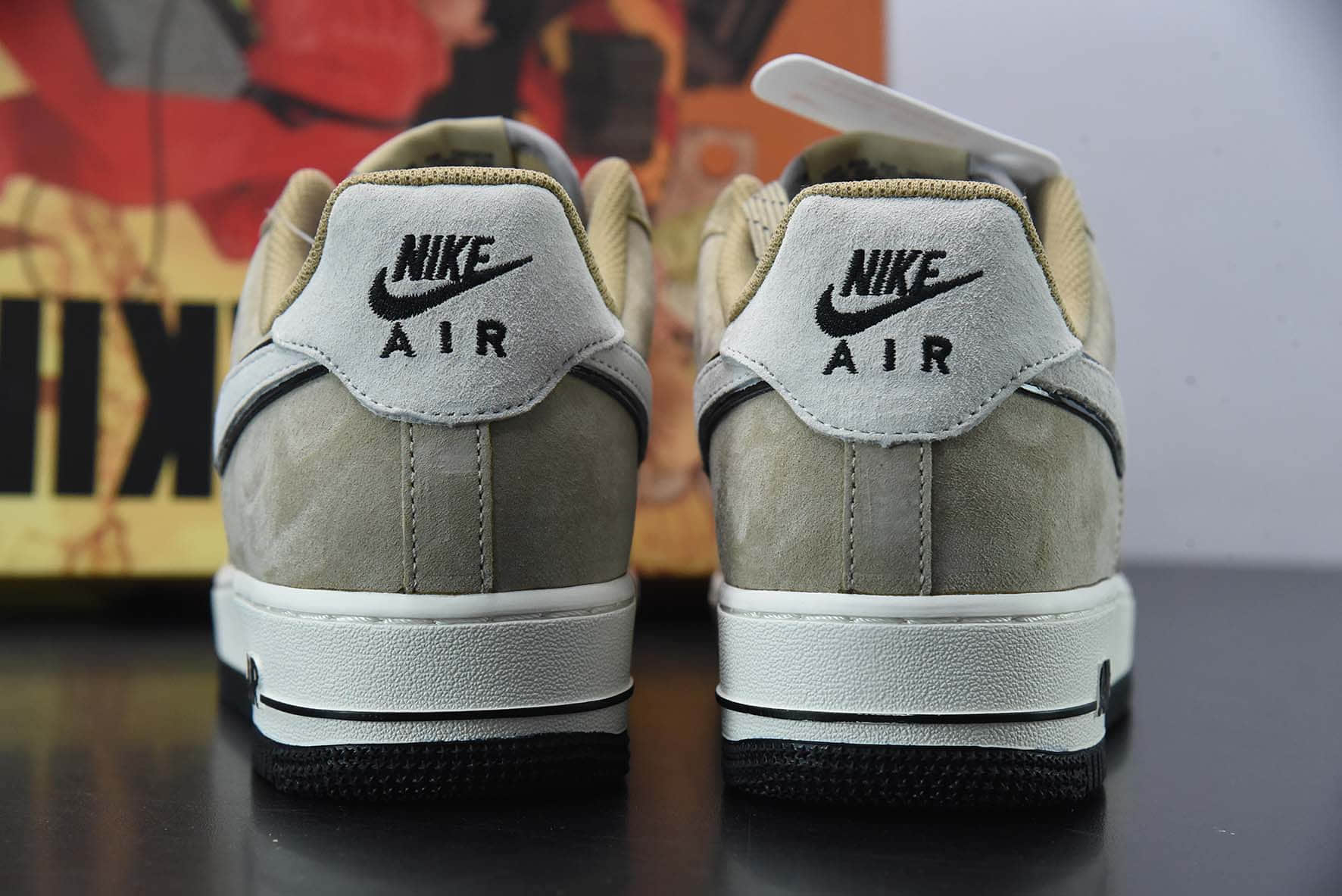 耐克Nike Air Force 1 Low 07 大友克洋卡其灰空军一号低帮运动休闲板鞋纯原版本 货号:DK3966-153