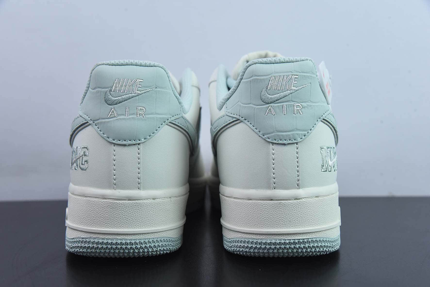耐克Nike Air Force 1 07 Low “米蓝鳄鱼皮”纽约限定空军一号低帮休闲板鞋纯原版本 货号:PQ5636-226