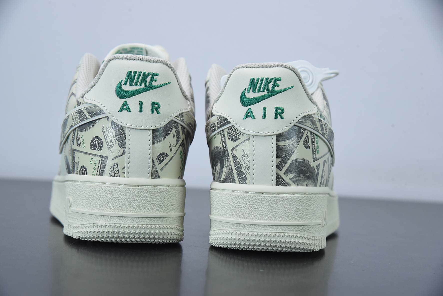 耐克Nike Air Force 1 07 LowUnited States DollarLV皮革米白美金空军一号低帮休闲板鞋纯原版本 货号:CW1188-555