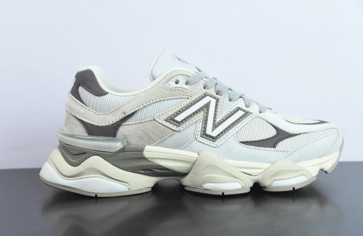 新百伦New Balance Joe Freshgoods x New Balance 9060联名系列灰浅棕复古休闲运动老爹鞋纯原版本 货号：U9060FNA