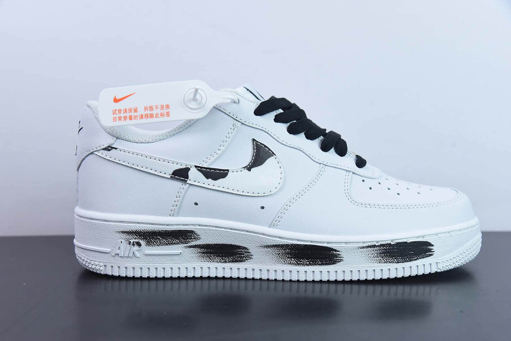 耐克Nike Air Force 1 Low '07 黑白奶牛低帮空军一号休闲板鞋纯原版本 货号:DE0023-001