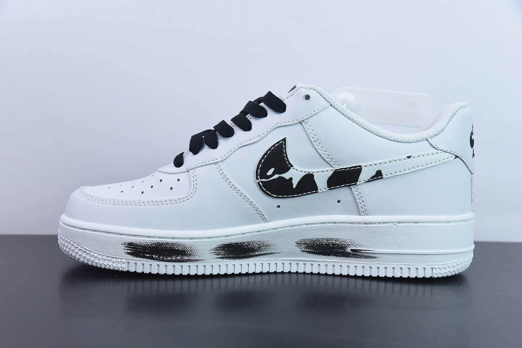 耐克Nike Air Force 1 Low '07 黑白奶牛低帮空军一号休闲板鞋纯原版本 货号:DE0023-001