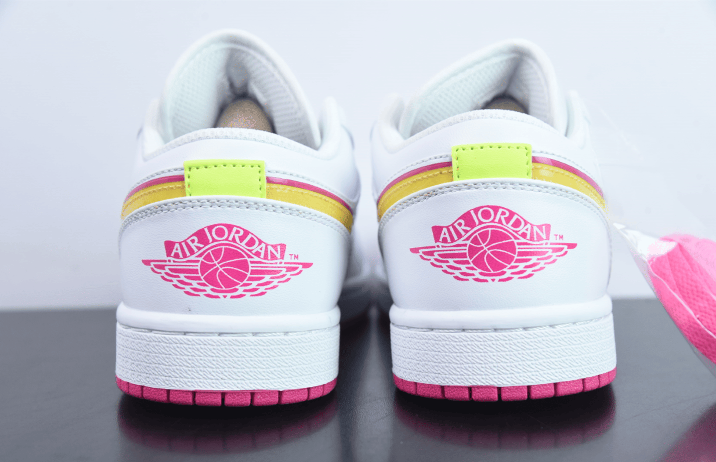 乔丹Air Jordan 1 Low AJ1白黄粉糖果低帮篮球鞋纯原版本 货号:CV4610-10