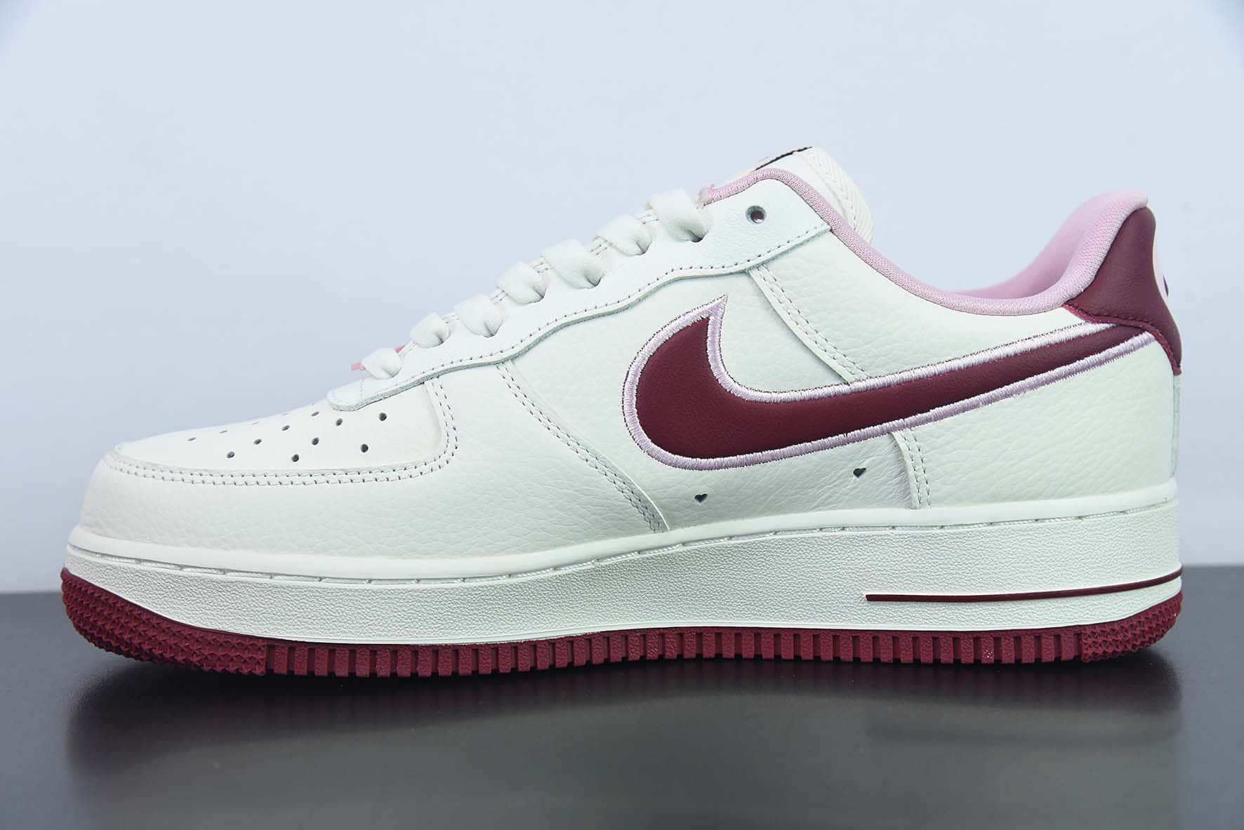 耐克Nike Air Force 1  Valentines's Day  樱桃情人节空军一号低帮休闲板鞋纯原版本 货号:FD4616-161