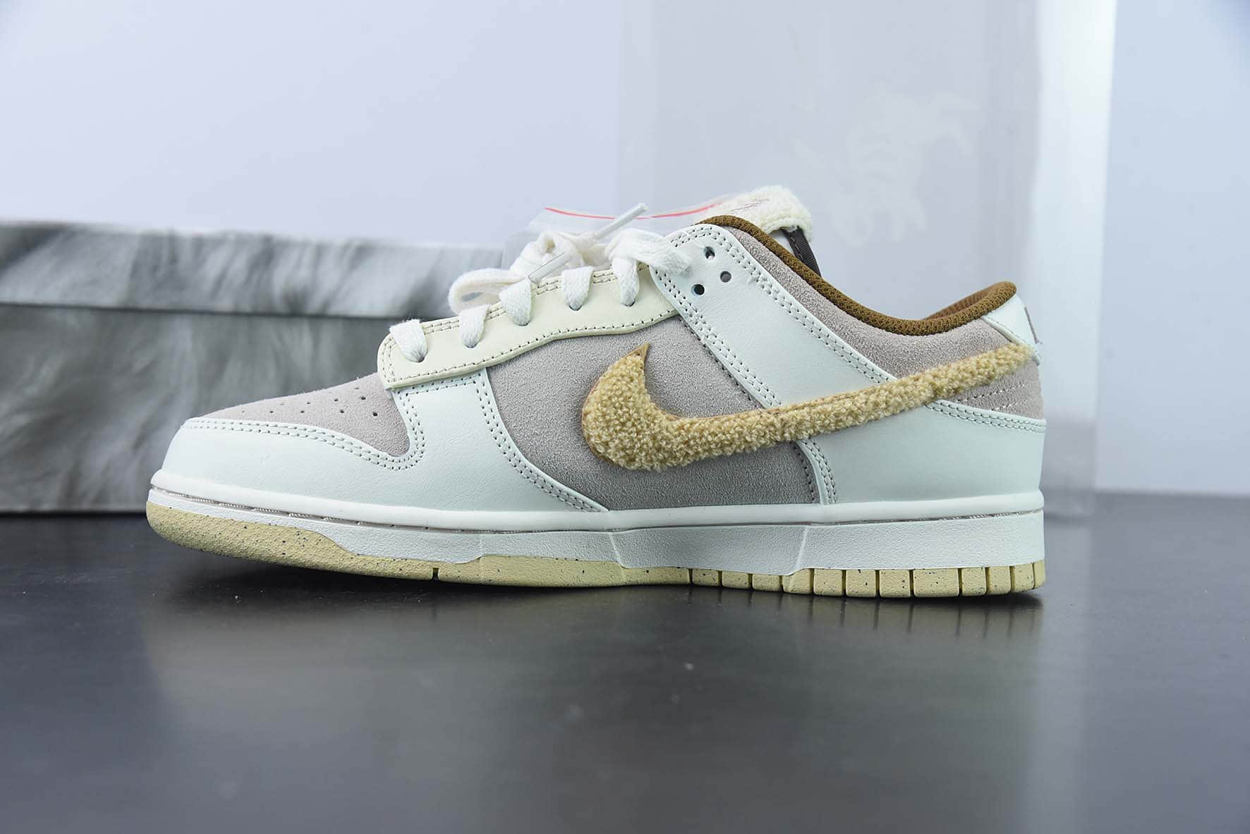 耐克Nike SB Dunk LowYear of the Rabbit浅棕米白穗兔扣篮系列低帮休闲运动滑板板鞋纯原版本货号：FD4203-211