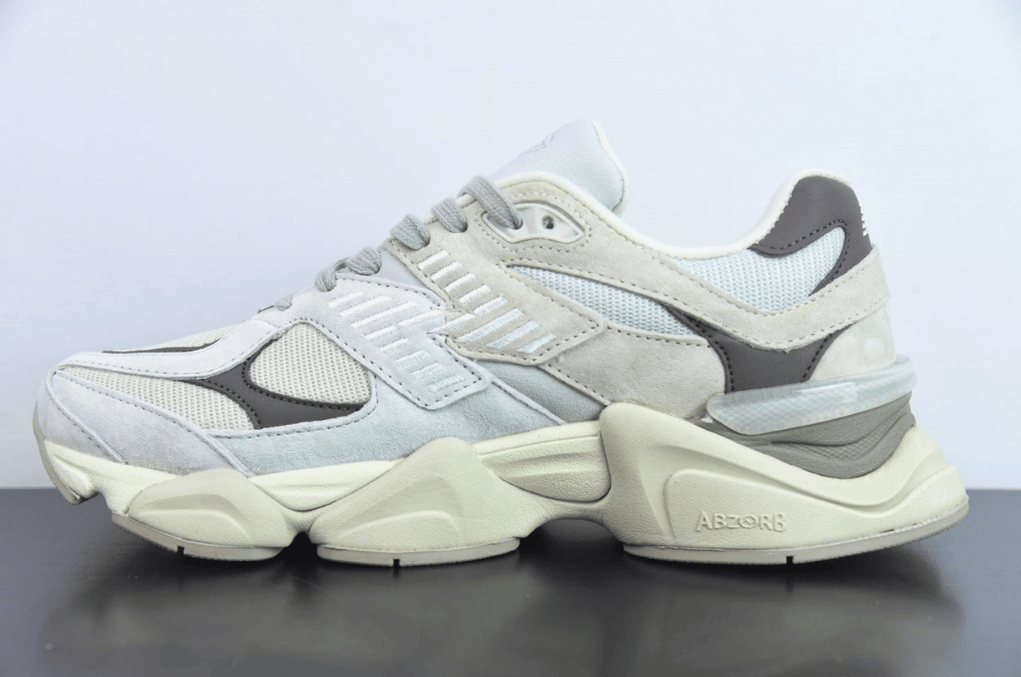 新百伦New Balance Joe Freshgoods x New Balance 9060联名系列灰浅棕复古休闲运动老爹鞋纯原版本 货号：U9060FNA