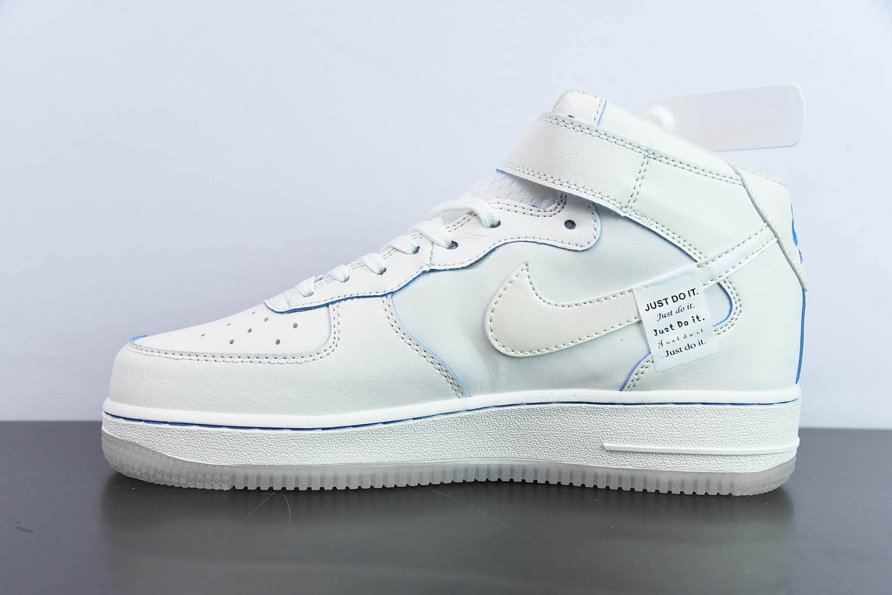 耐克Nike Air Force 1'07 MI'd “Pearl white” “珍珠白” 空军一号中帮休闲板鞋纯原版本 货号:FB1869-055