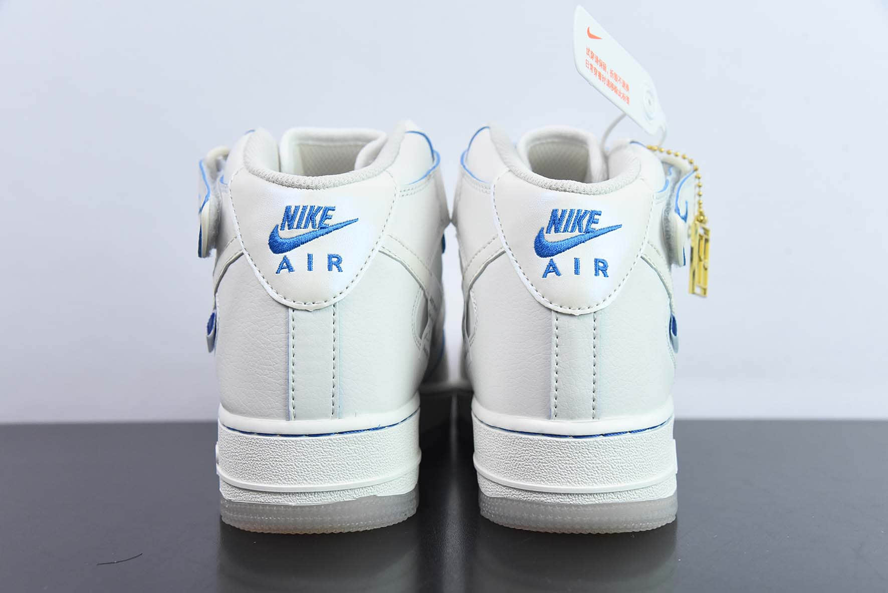 耐克Nike Air Force 1'07 MI'd “Pearl white” “珍珠白” 空军一号中帮休闲板鞋纯原版本 货号:FB1869-055