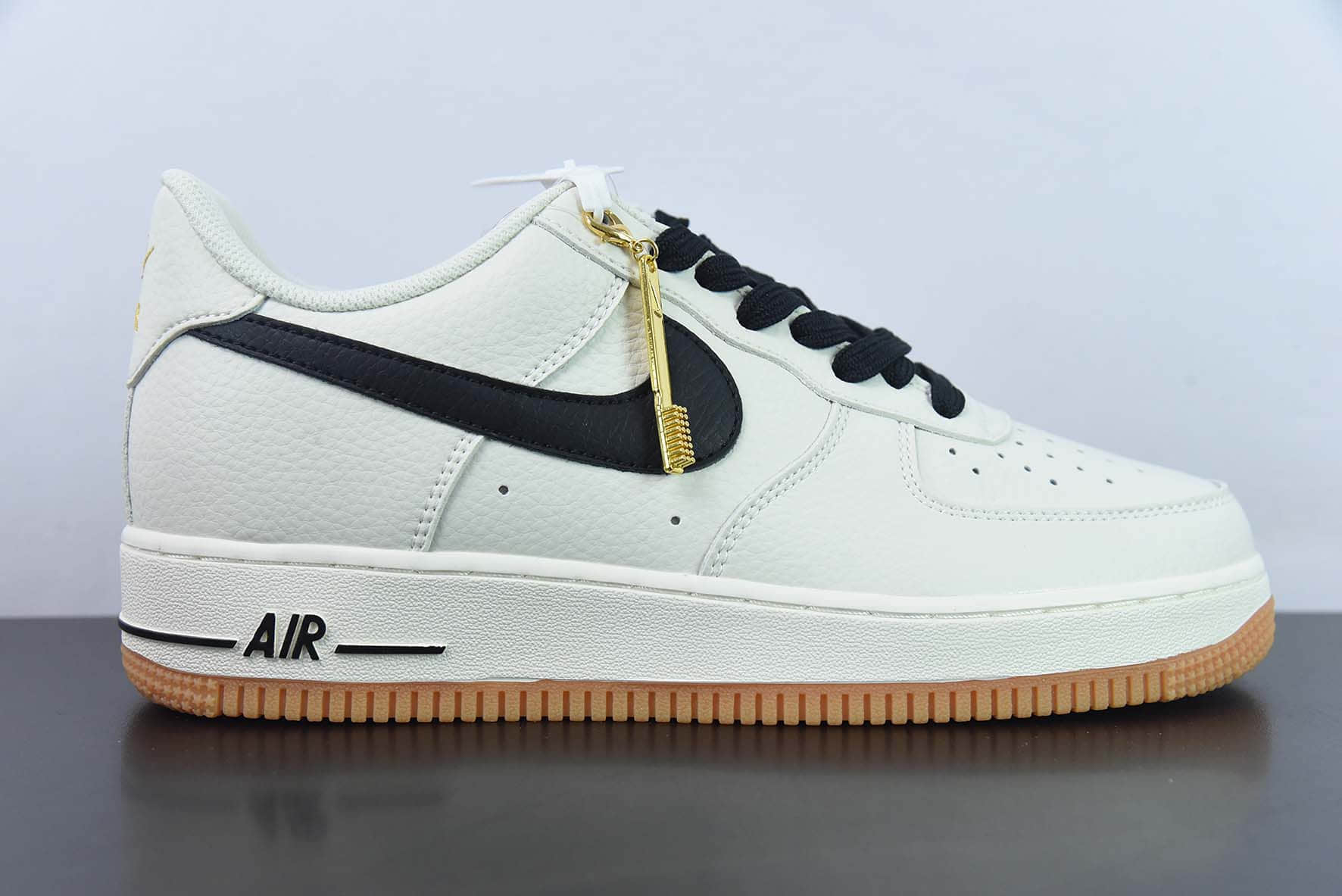 耐克Nike Air Force 1'07 Low 奶油黑空军一号低帮休闲板鞋纯原版本 货号:ML2022-116