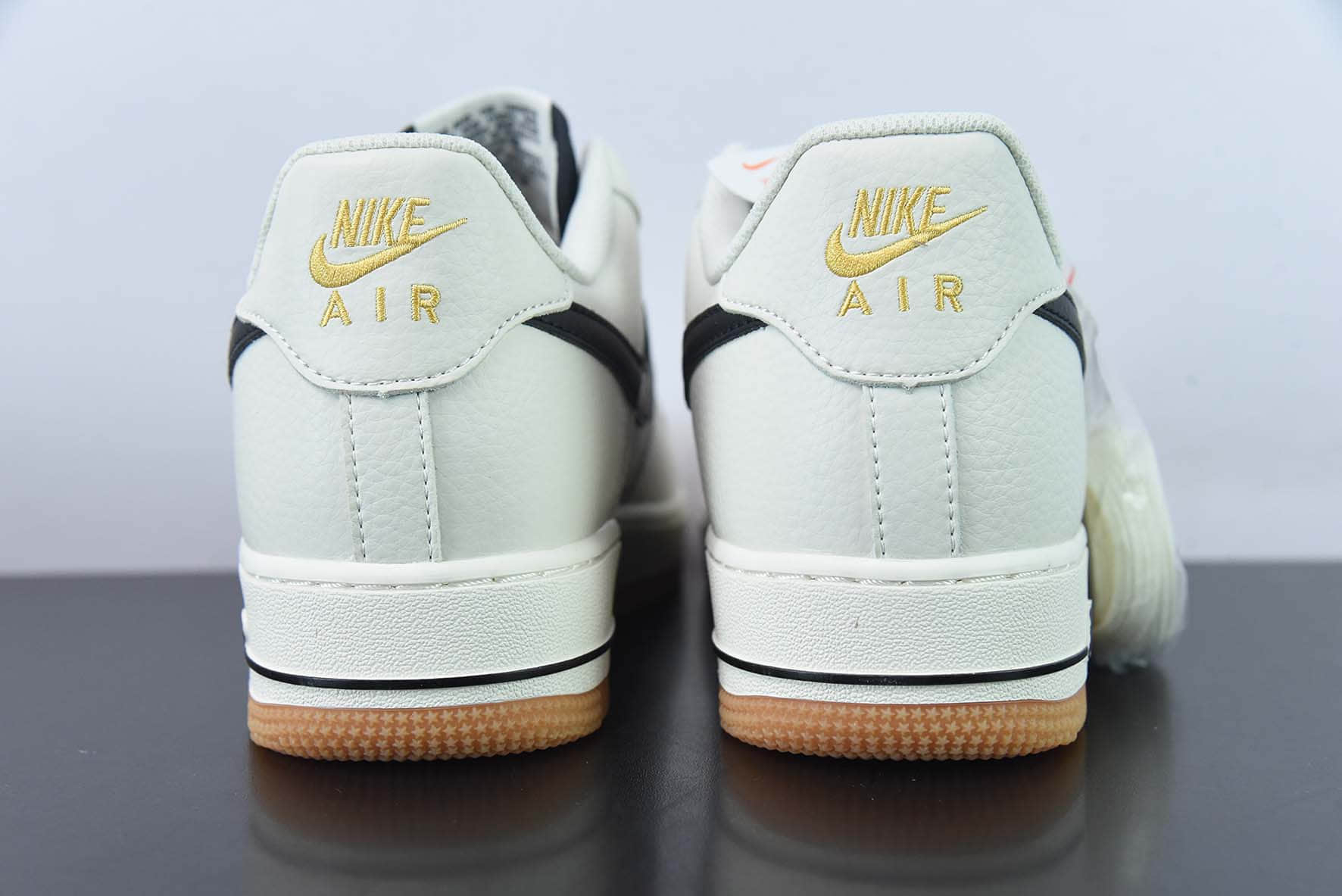 耐克Nike Air Force 1'07 Low 奶油黑空军一号低帮休闲板鞋纯原版本 货号:ML2022-116