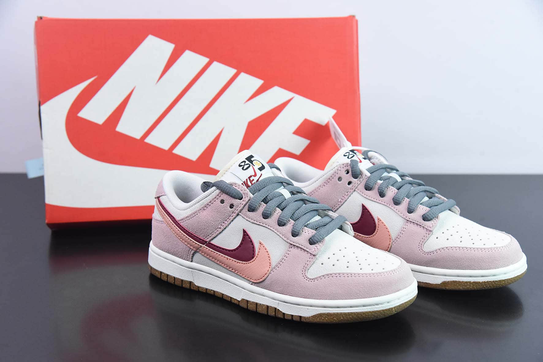 耐克Nike Dunk Low SE 85双钩熊猫魔法椰奶粉复古休闲板鞋纯原版本 货号:DO9457-120