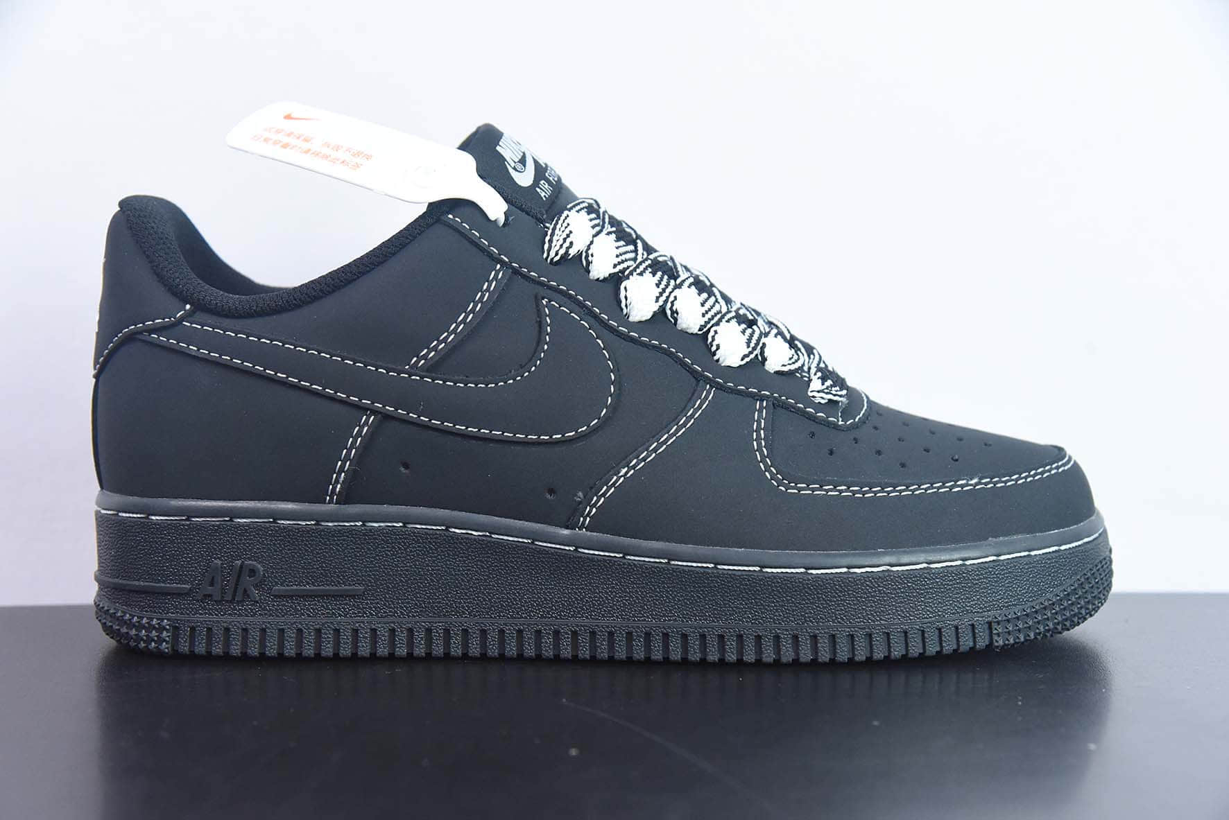 耐克NIke Air Force 1 '07 黑武士空军一号低帮休闲板鞋纯原版本 货号:HW2636-079