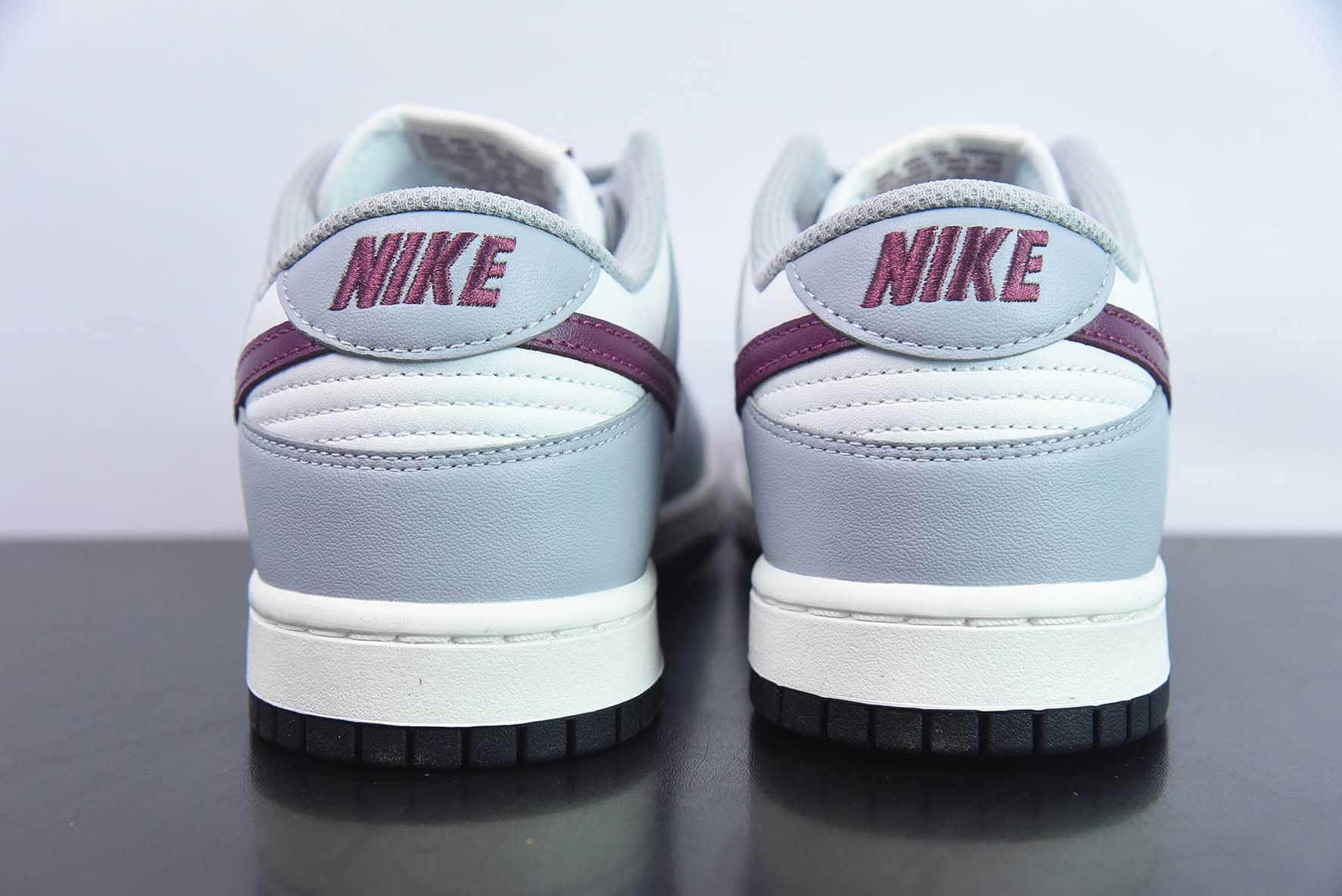 耐克Nike SB Dunk Low RETRO Grey White 灰酒红SB低帮休闲板鞋纯原版本 货号:DD1503-122