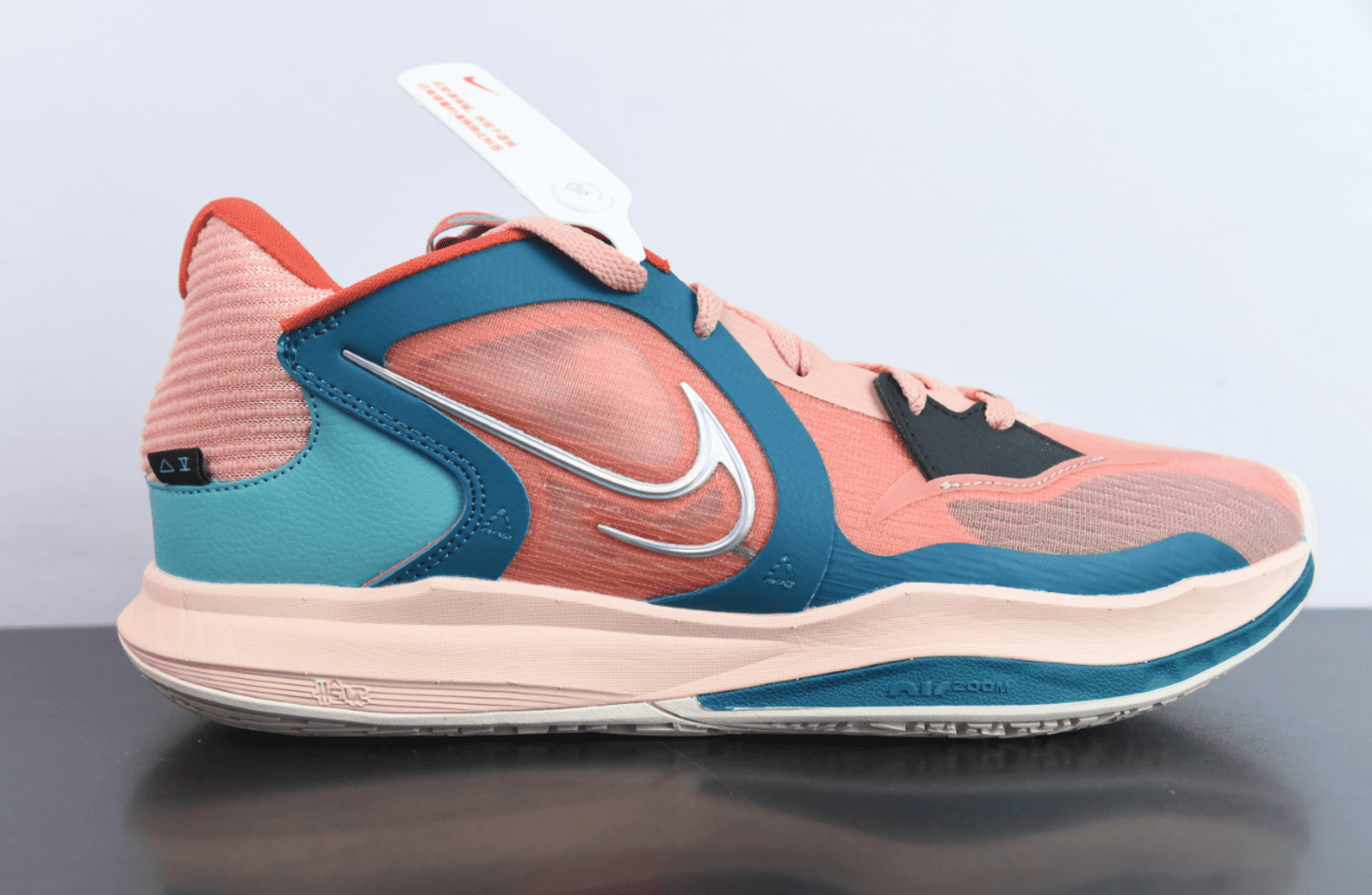 欧文Kyrie 5 Low EP Bounce欧文5代脏橙粉绿实战篮球鞋纯原版本 货号:DJ6012-800