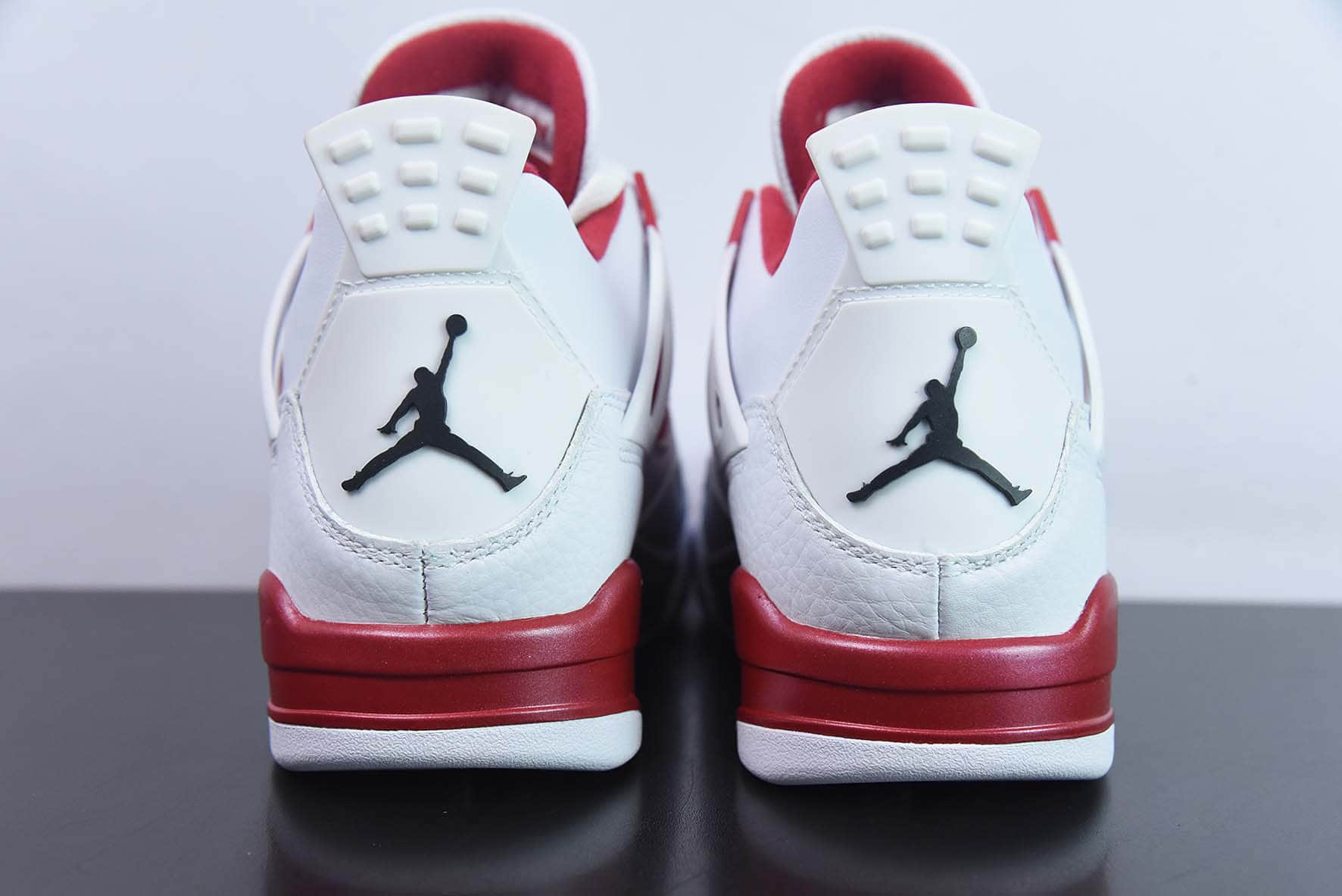 乔丹Air Jordan 4 RetroAlternate 89AJ4代亚特兰大白红中帮复古休闲运动文化篮球鞋纯原版本 货号：308497-106 