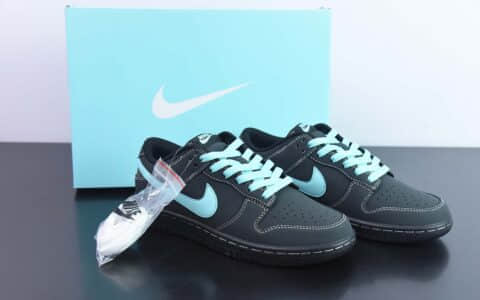 耐克Nike SB Dunk Low 蒂夫尼黑蓝低帮休闲板鞋纯原版本 货号:GT0627-332
