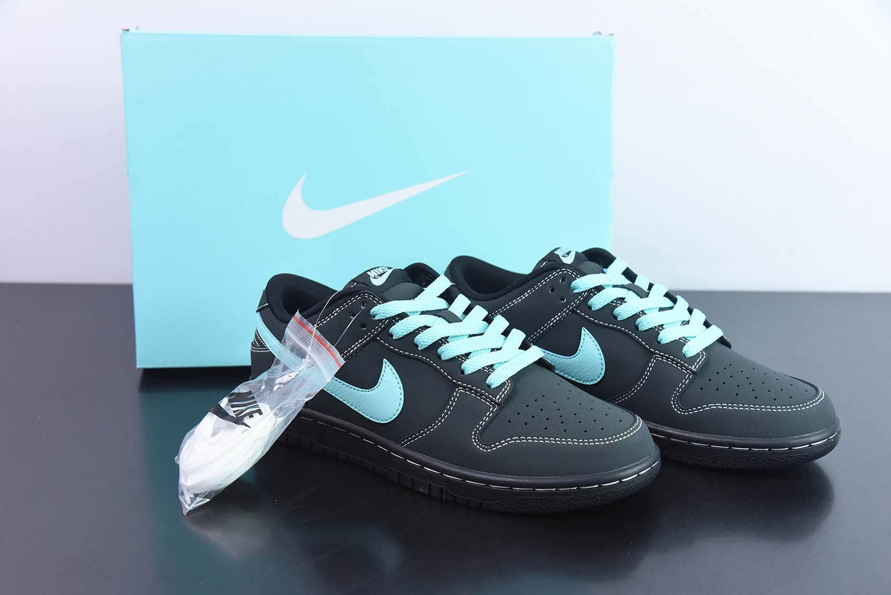 耐克Nike SB Dunk Low 蒂夫尼黑蓝低帮休闲板鞋纯原版本 货号:GT0627-332