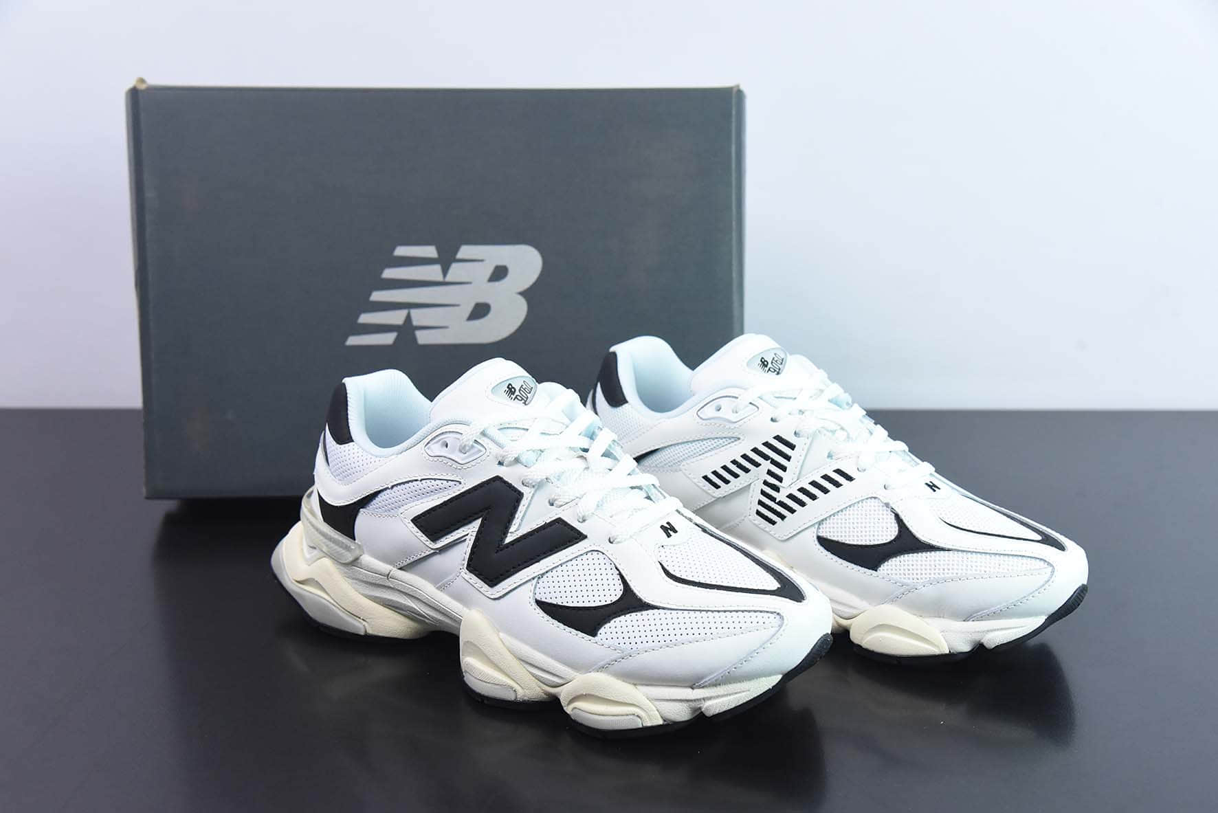 新百伦New BalanceJoe Freshgoods x New Balance NB9060 联名款黑白色复古休闲运动慢跑鞋纯原版本 货号:U9060AAB