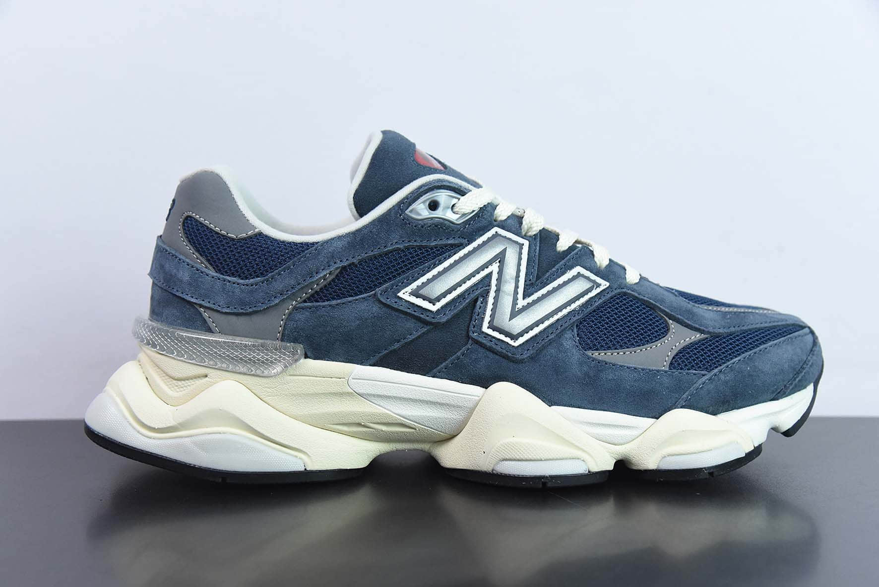 新百伦New Balance 9060BricksWood系列联名款灰蓝复古百搭老爹风休闲运动跑步鞋纯原版本 货号:U9060ECB